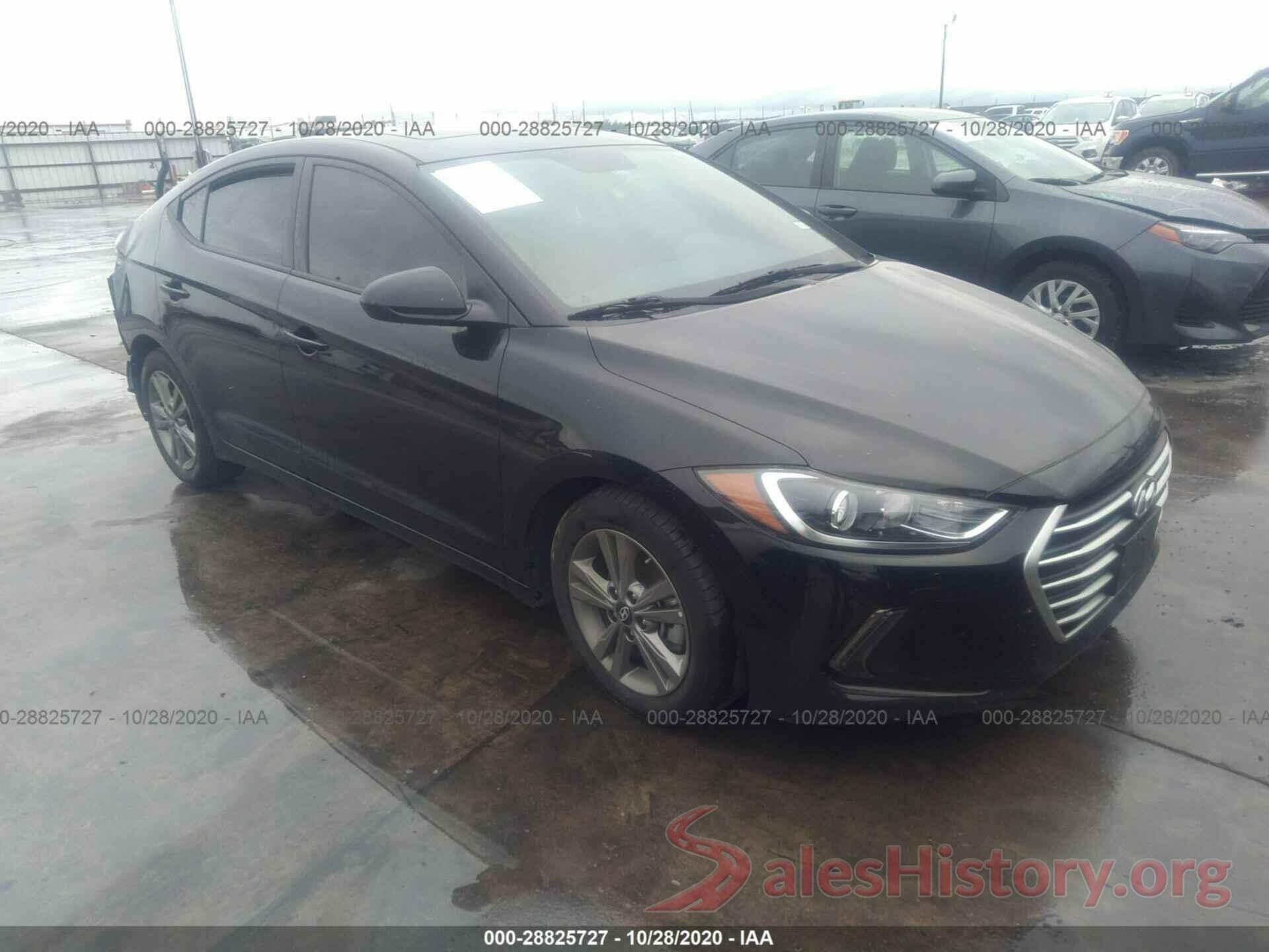 5NPD84LF3JH291566 2018 HYUNDAI ELANTRA