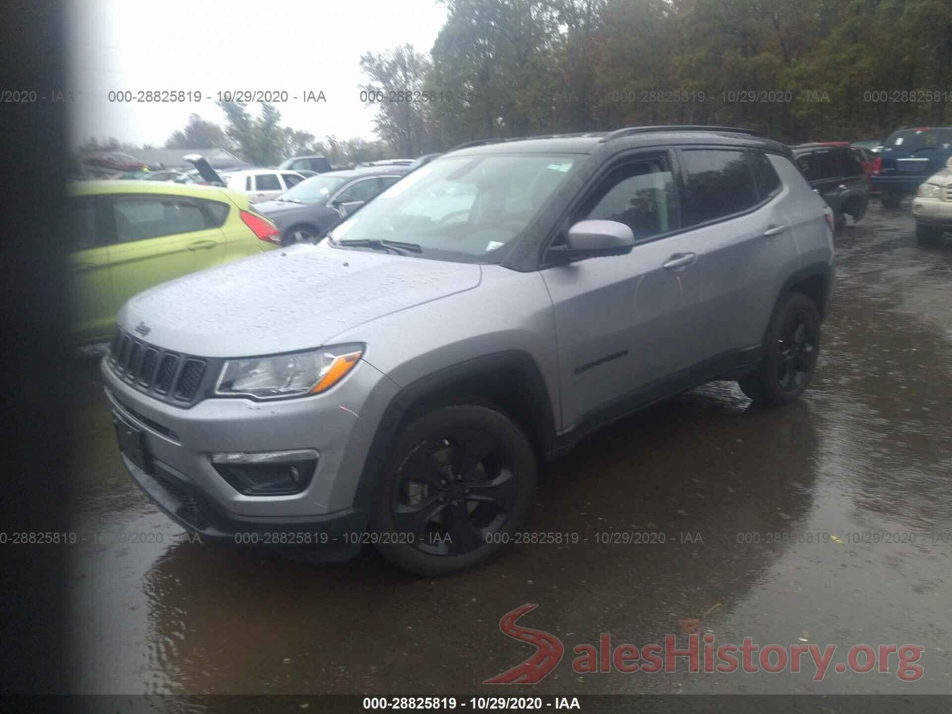 3C4NJDBB0KT697877 2019 JEEP COMPASS