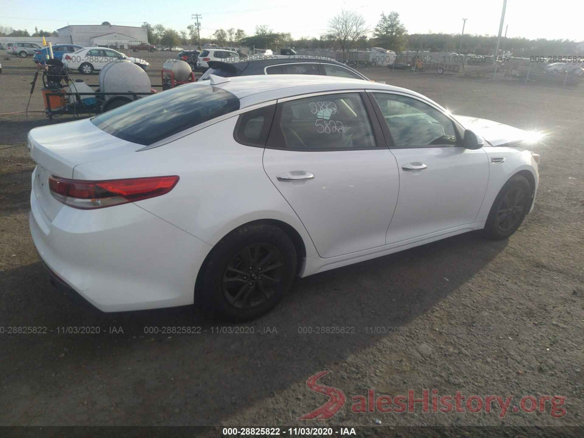 KNAGT4L35G5089108 2016 KIA OPTIMA