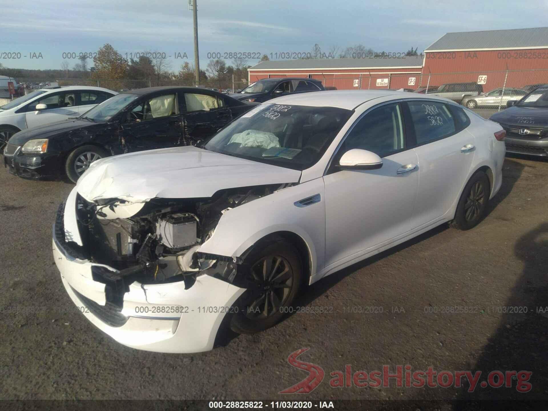 KNAGT4L35G5089108 2016 KIA OPTIMA