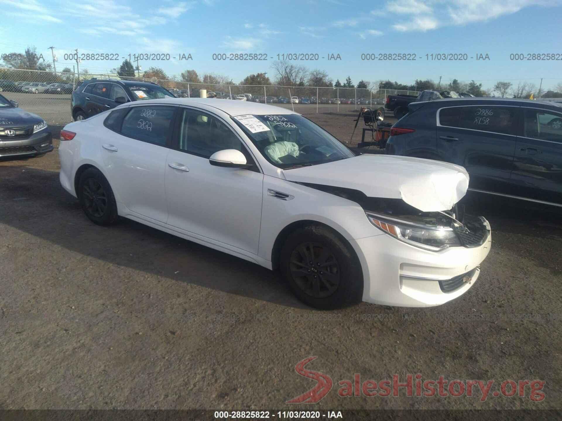 KNAGT4L35G5089108 2016 KIA OPTIMA