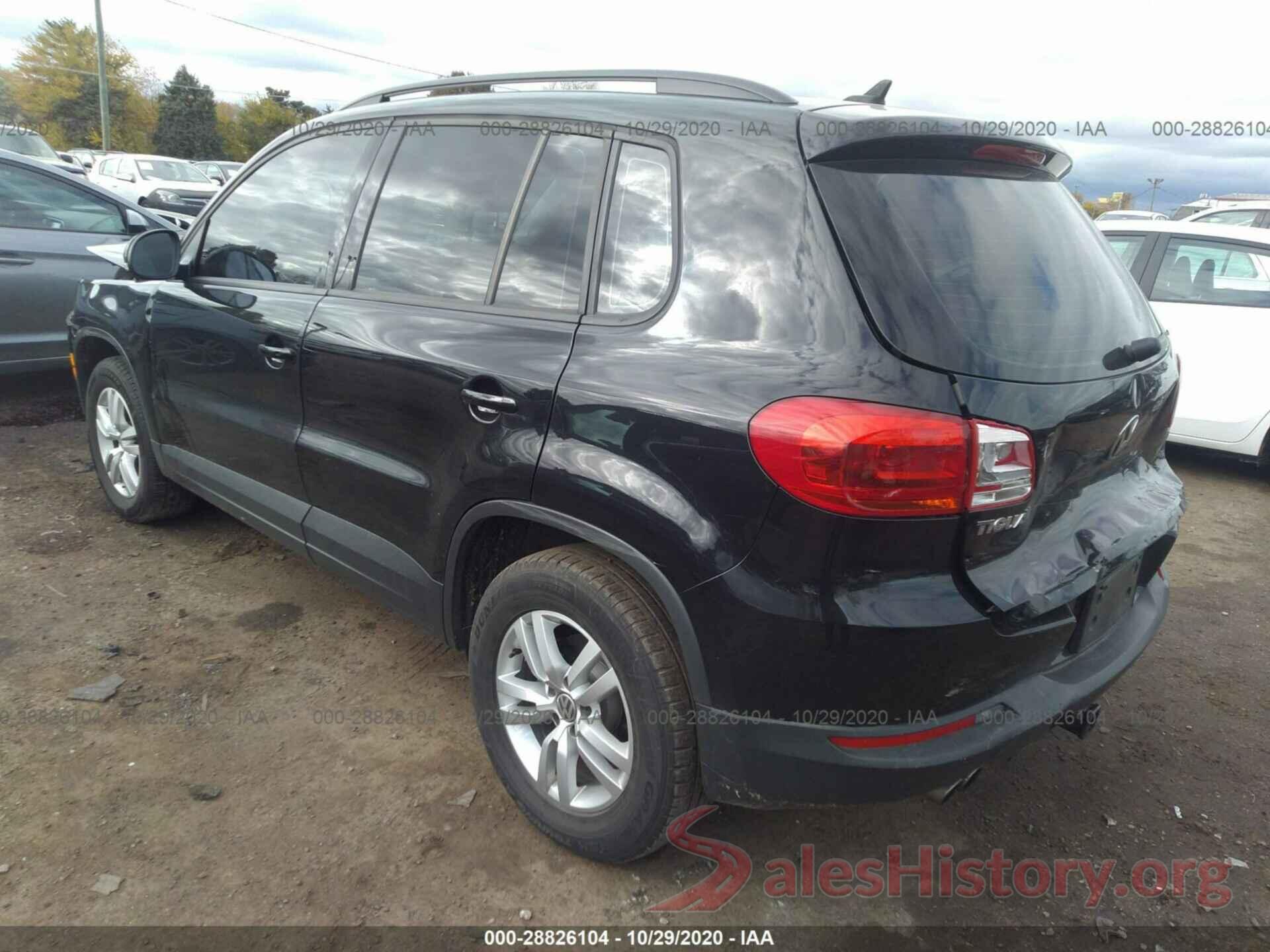 WVGAV7AX8HK001533 2017 VOLKSWAGEN TIGUAN