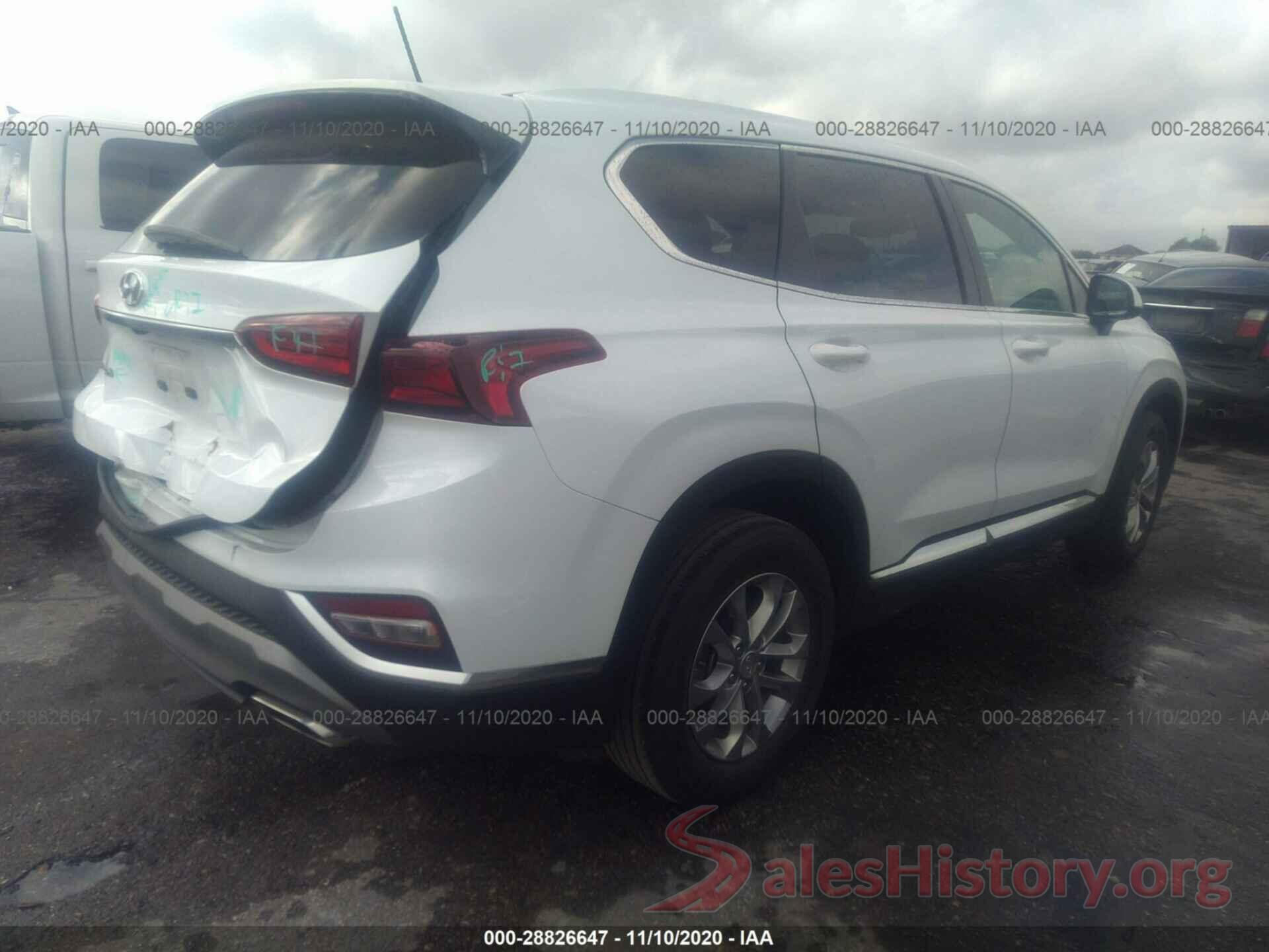 5NMS23ADXKH025402 2019 HYUNDAI SANTA FE