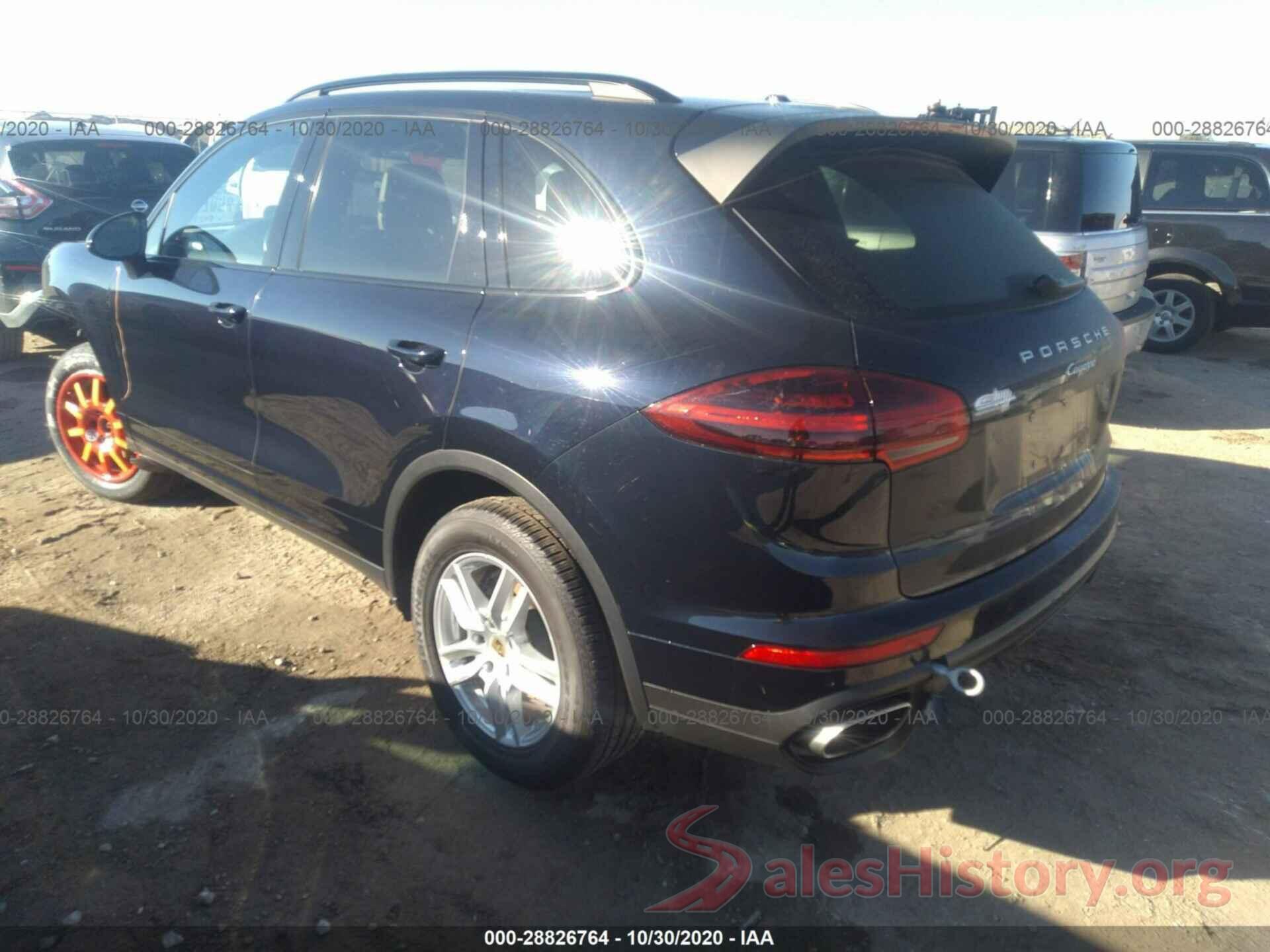 WP1AA2A23GKA38199 2016 PORSCHE CAYENNE