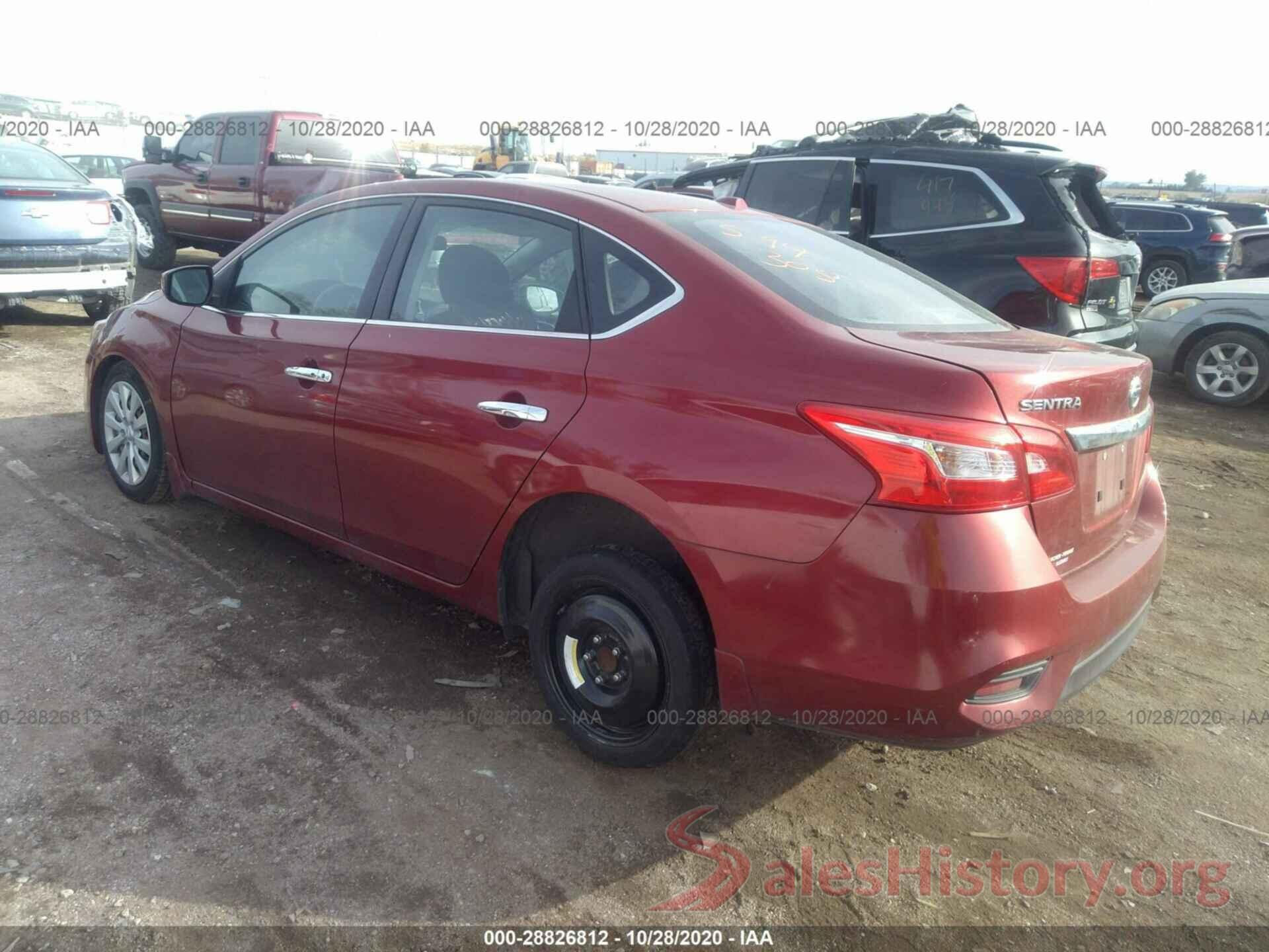 3N1AB7AP4GY235068 2016 NISSAN SENTRA