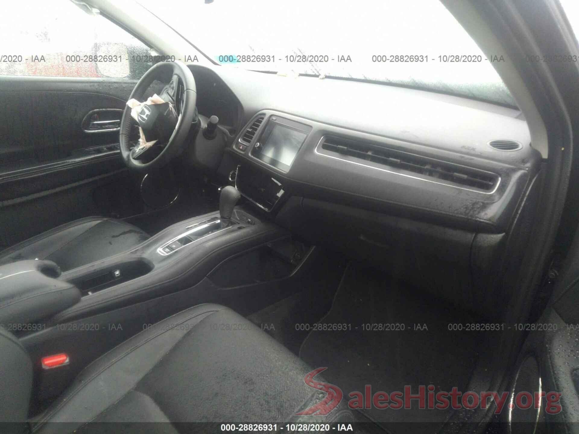 3CZRU6H90KM713573 2019 HONDA HR-V