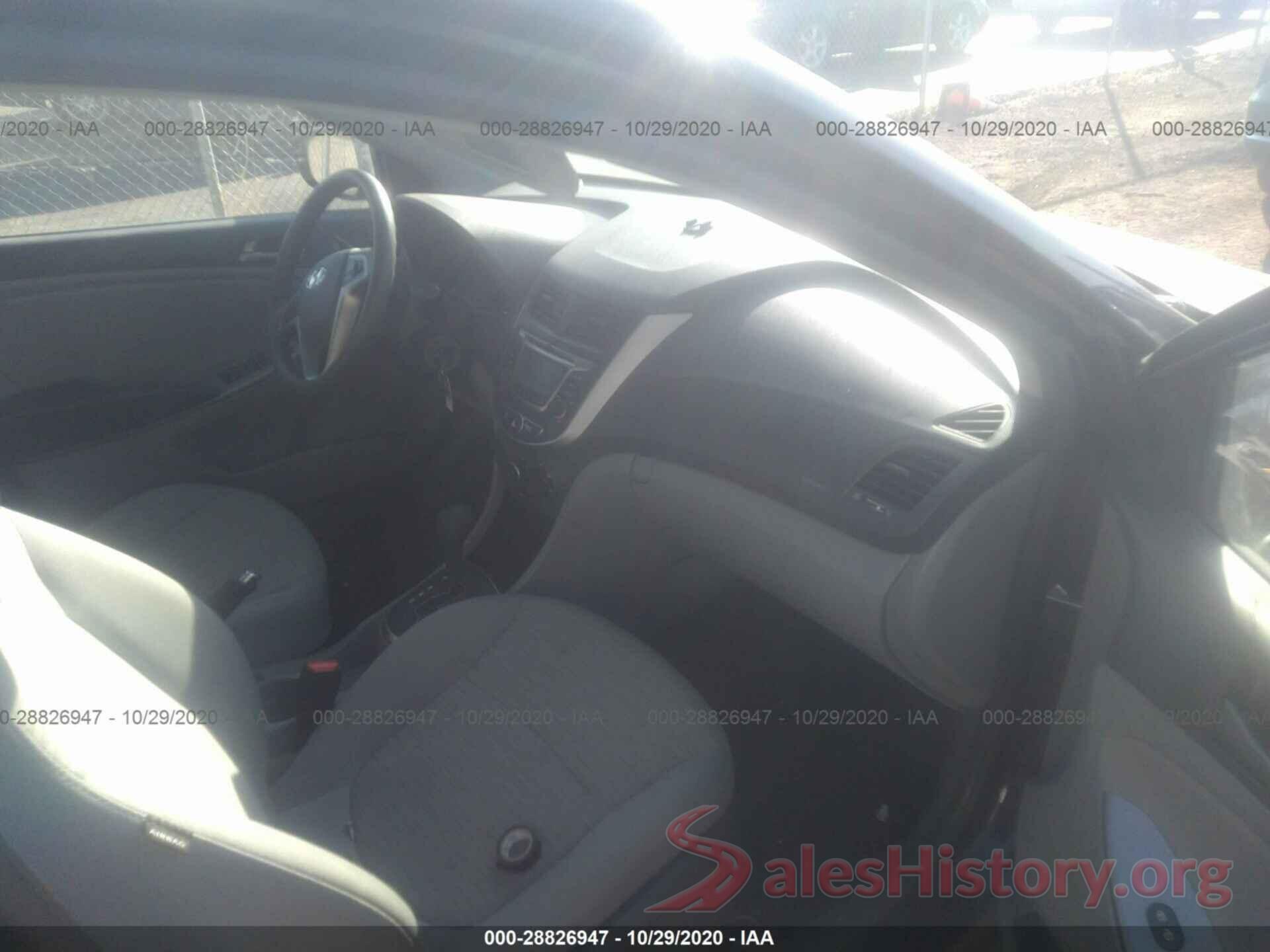 KMHCT5AE0HU306062 2017 HYUNDAI ACCENT