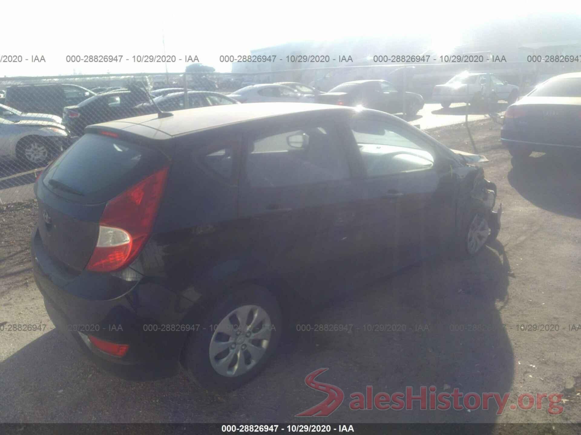 KMHCT5AE0HU306062 2017 HYUNDAI ACCENT