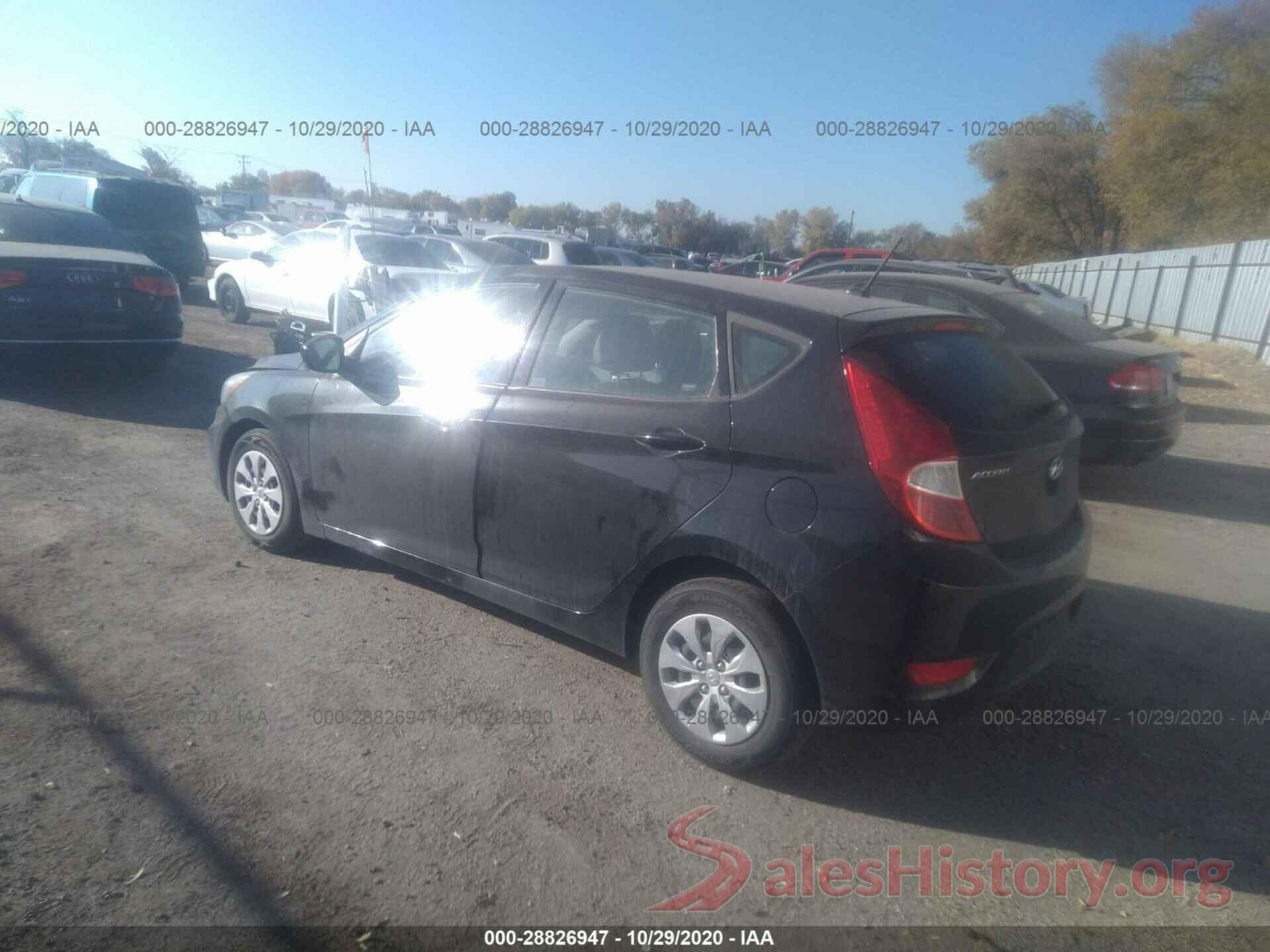 KMHCT5AE0HU306062 2017 HYUNDAI ACCENT