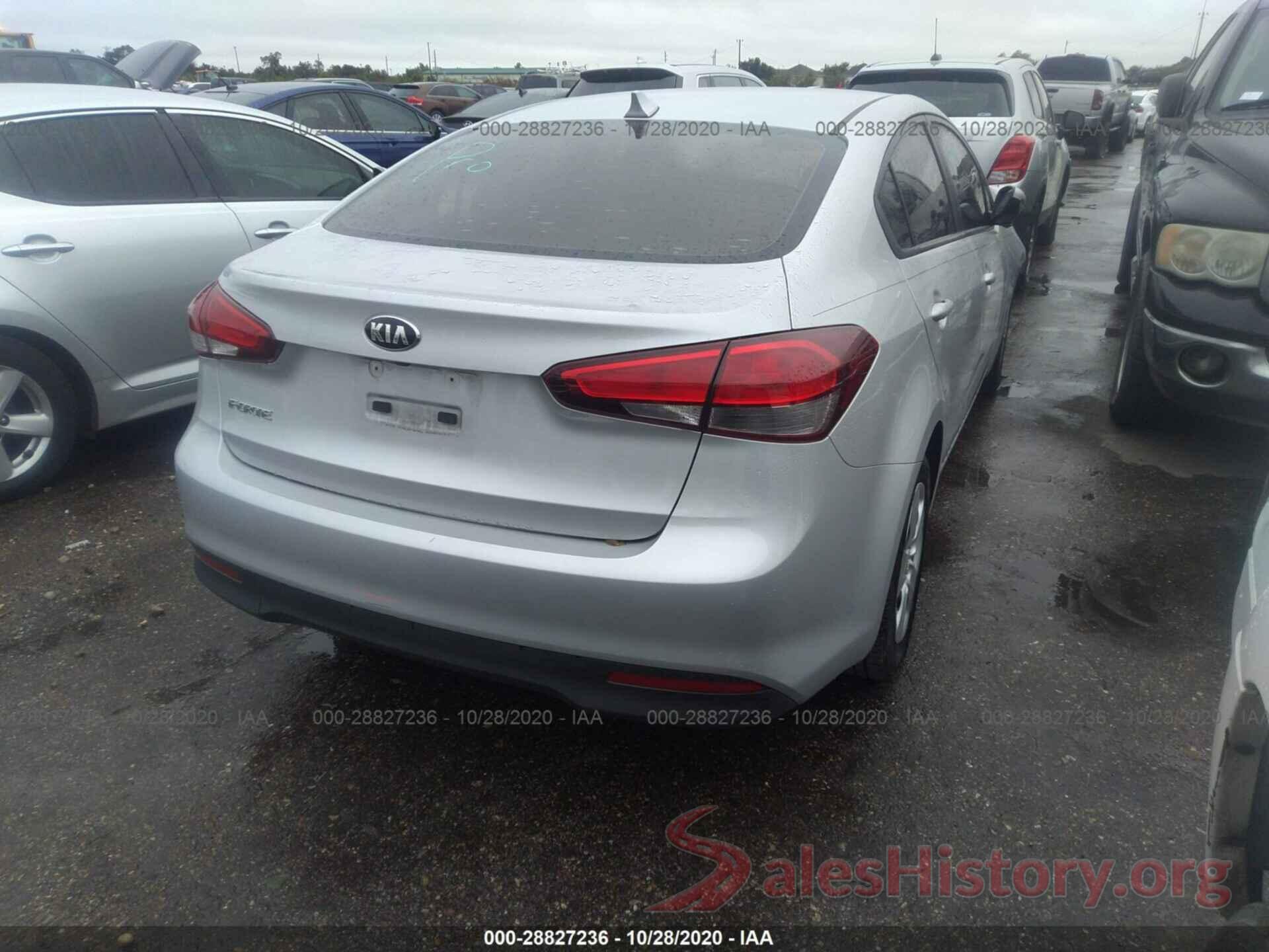 3KPFL4A7XHE082231 2017 KIA FORTE