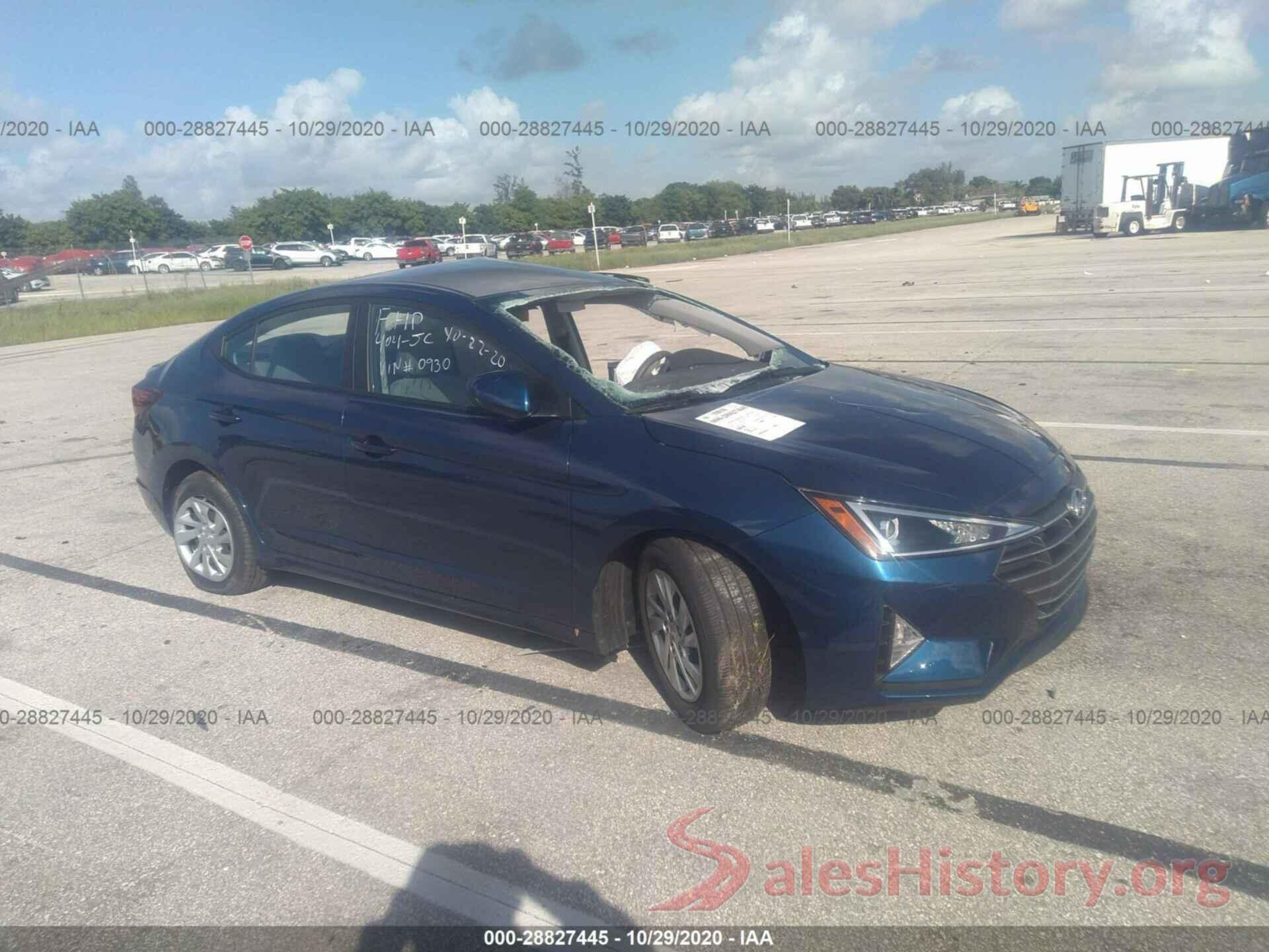 5NPD74LF1KH490930 2019 HYUNDAI ELANTRA