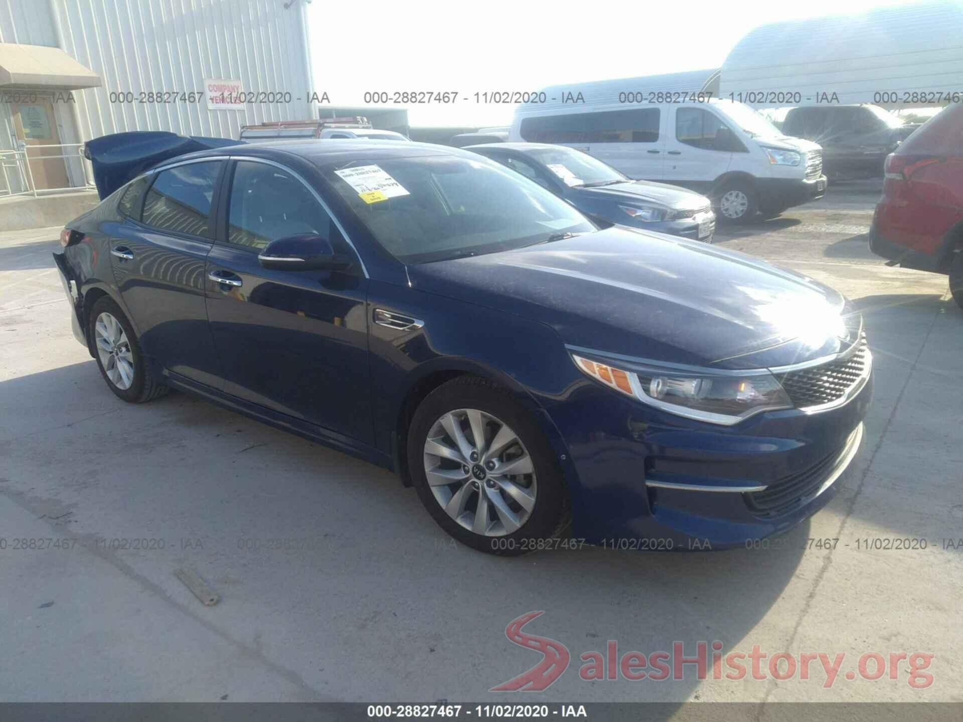 5XXGT4L3XGG059522 2016 KIA OPTIMA