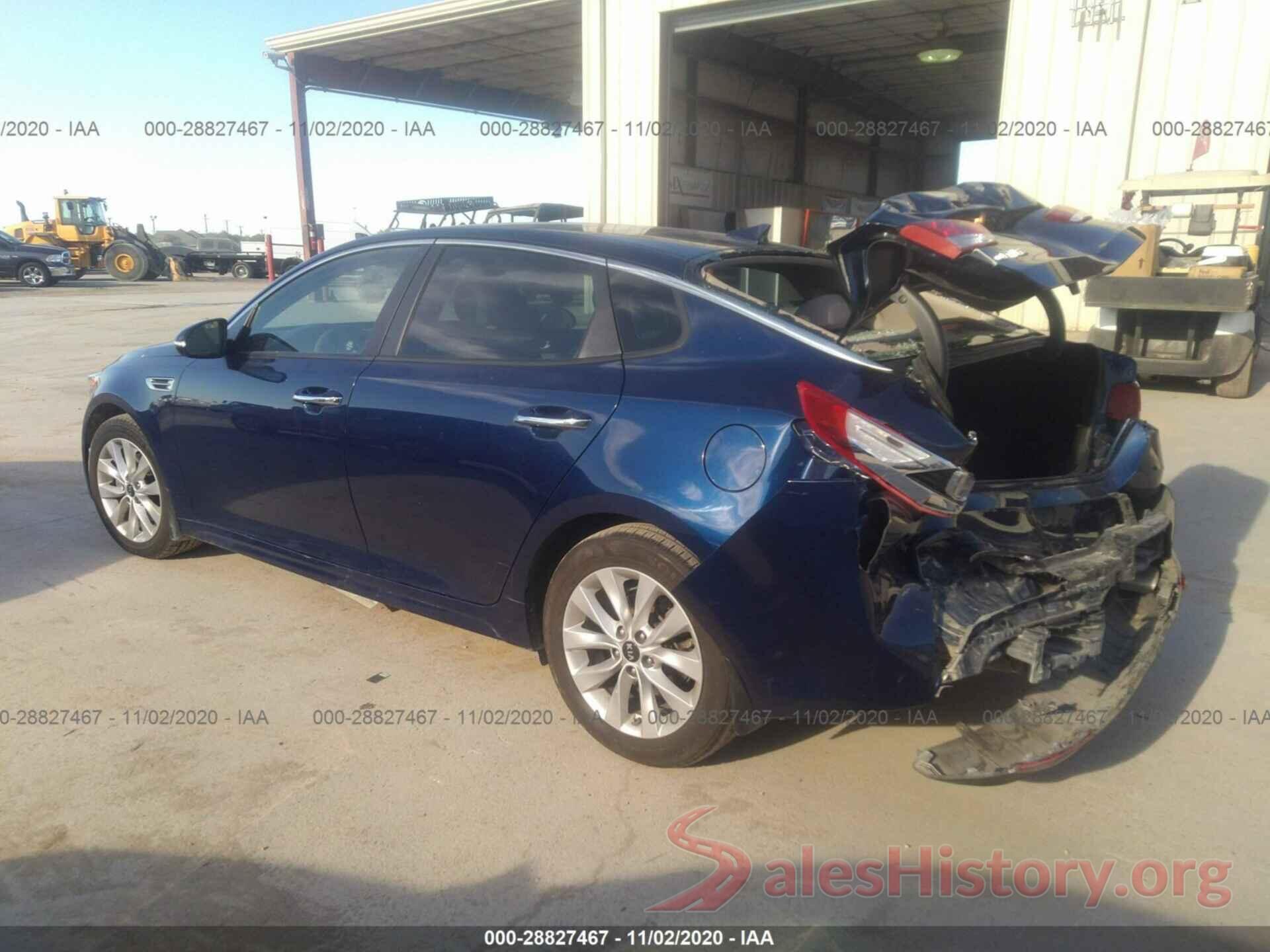 5XXGT4L3XGG059522 2016 KIA OPTIMA