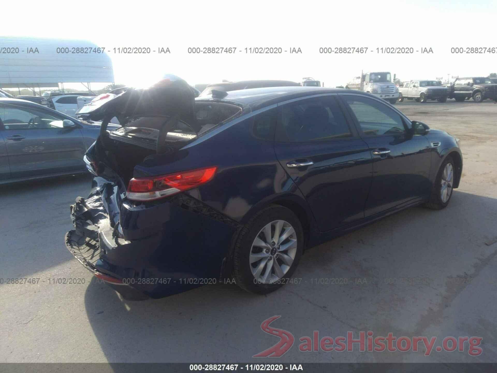 5XXGT4L3XGG059522 2016 KIA OPTIMA