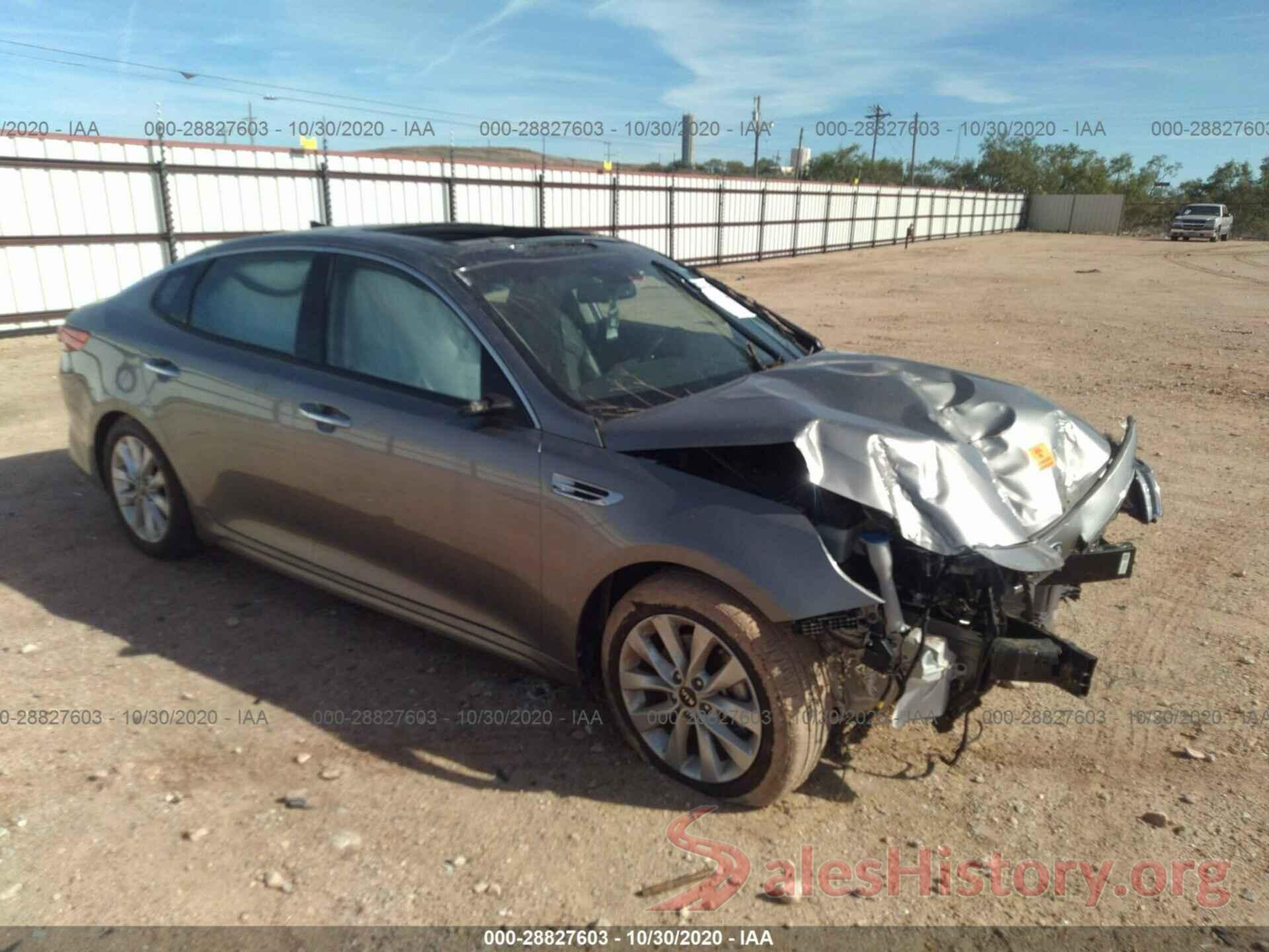 5XXGU4L36JG264260 2018 KIA OPTIMA