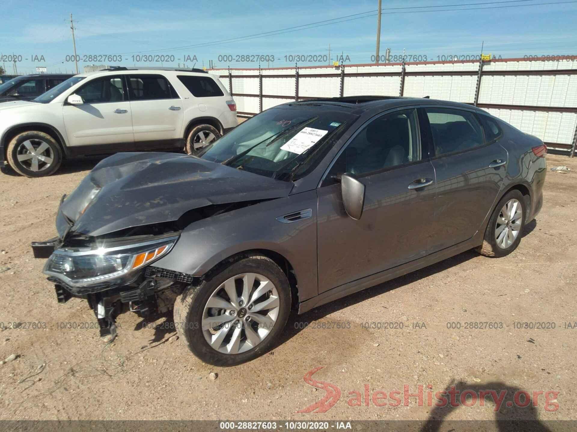 5XXGU4L36JG264260 2018 KIA OPTIMA