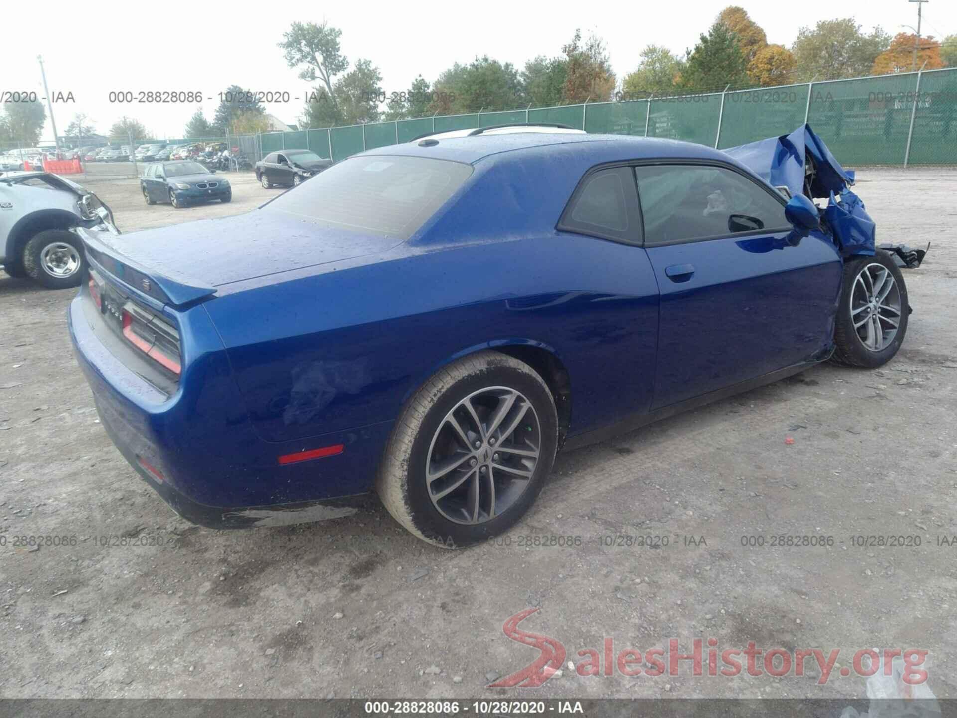 2C3CDZGGXKH737654 2019 DODGE CHALLENGER