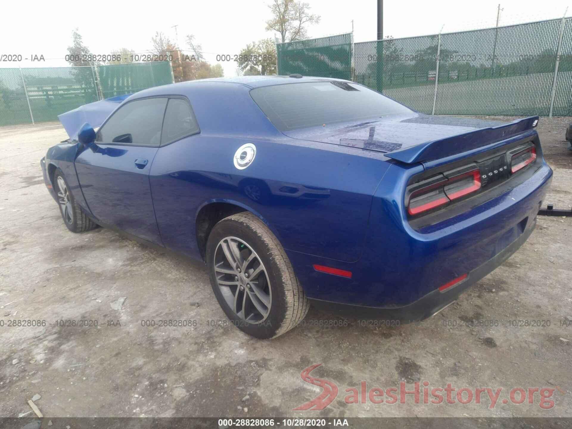 2C3CDZGGXKH737654 2019 DODGE CHALLENGER