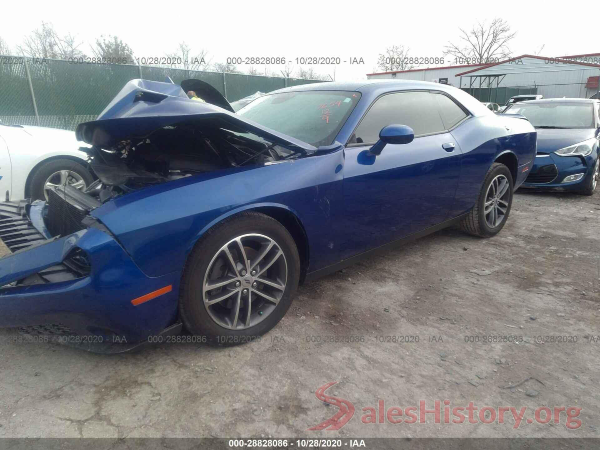 2C3CDZGGXKH737654 2019 DODGE CHALLENGER