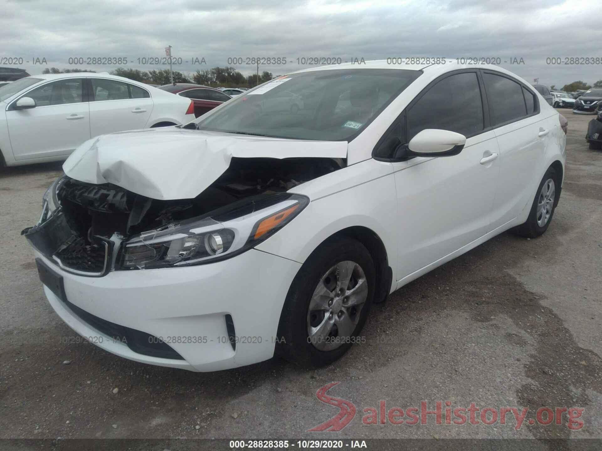 3KPFK4A73JE176167 2018 KIA FORTE