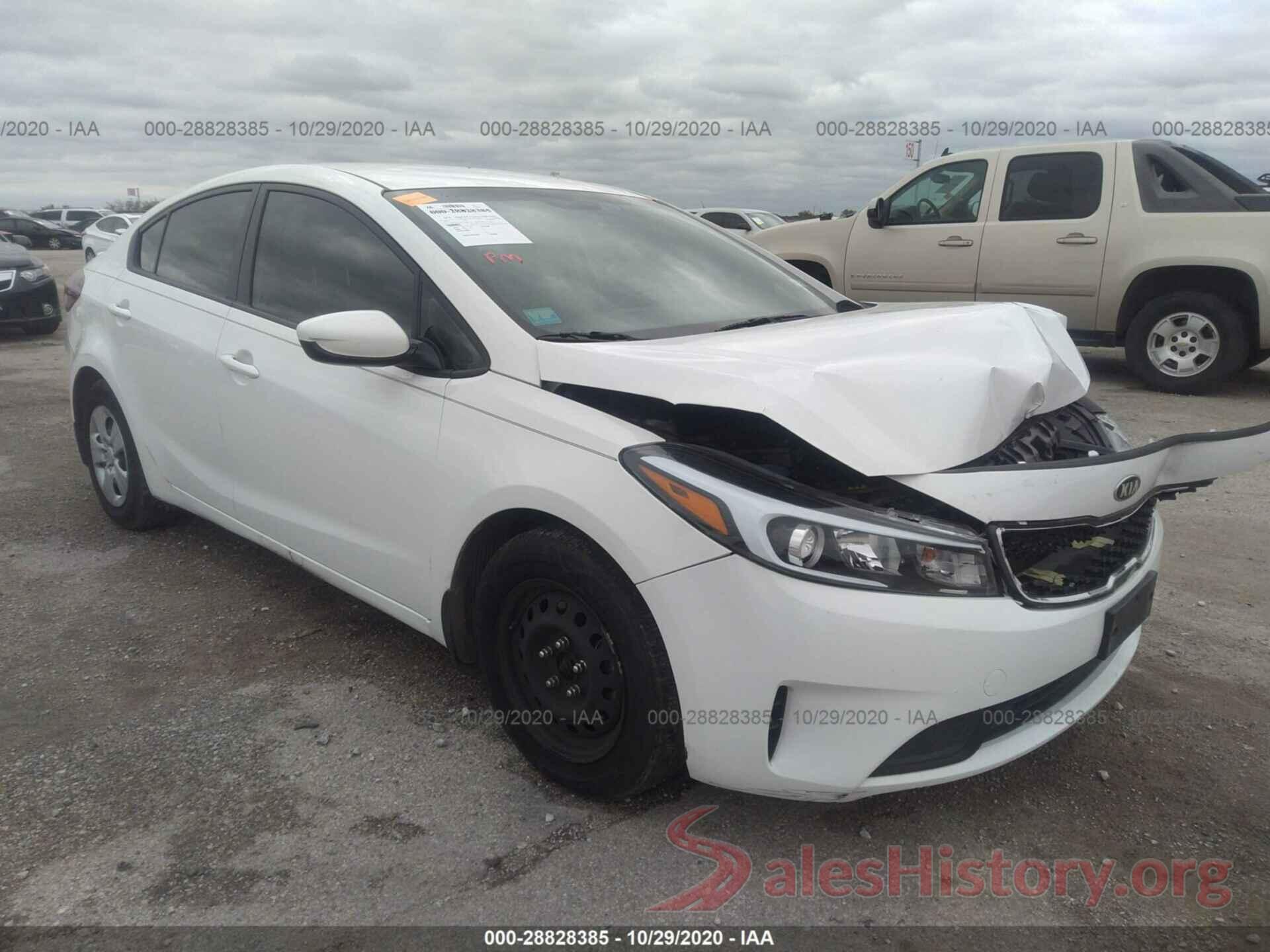 3KPFK4A73JE176167 2018 KIA FORTE