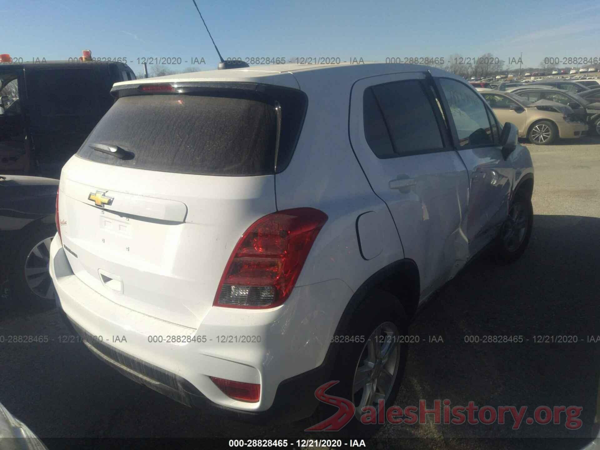 KL7CJNSB7LB087990 2020 CHEVROLET TRAX