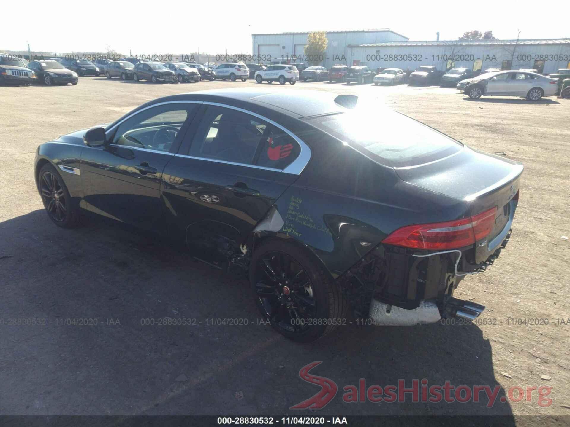 SAJAK4BN4HA952652 2017 JAGUAR XE