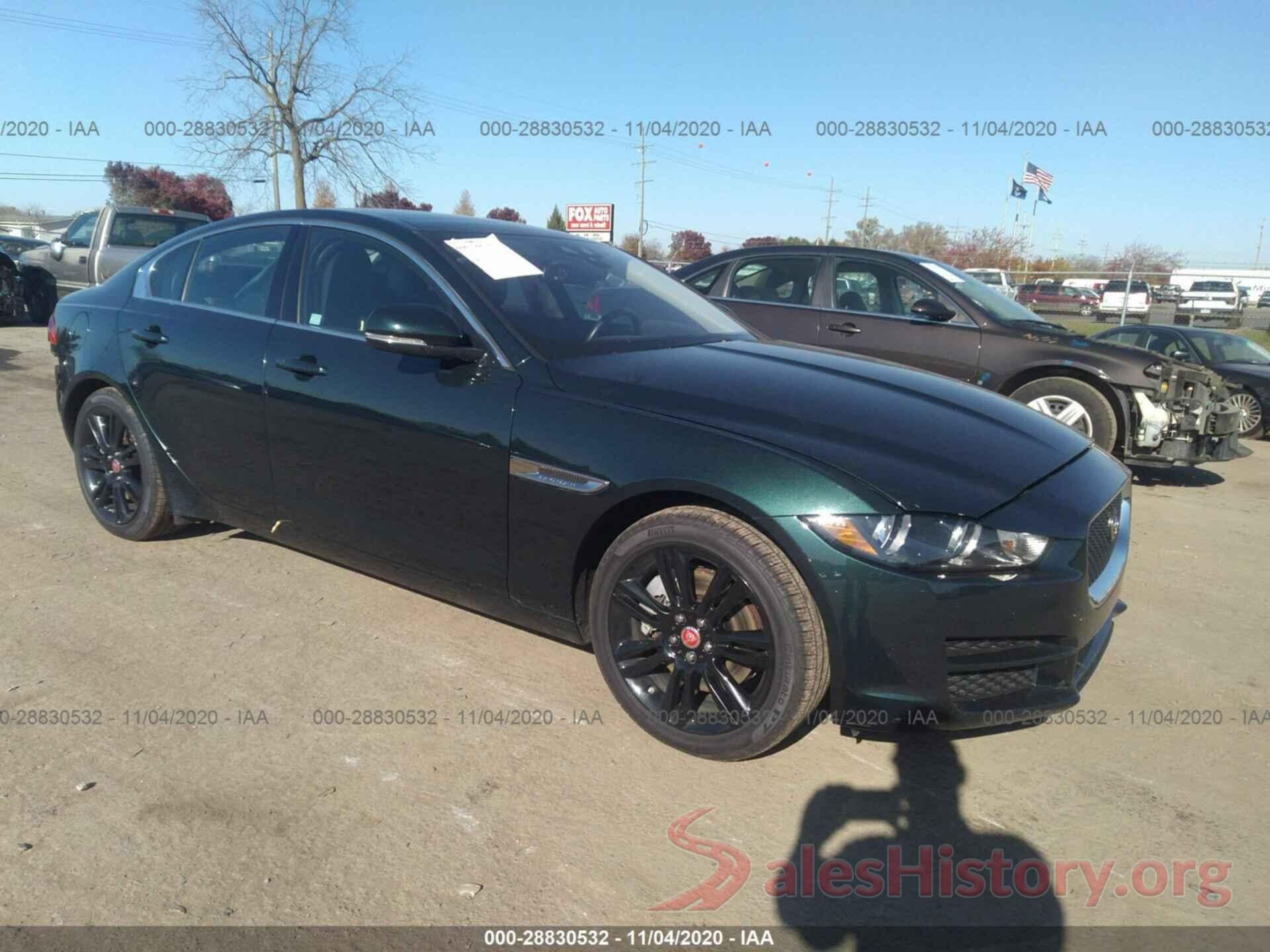 SAJAK4BN4HA952652 2017 JAGUAR XE