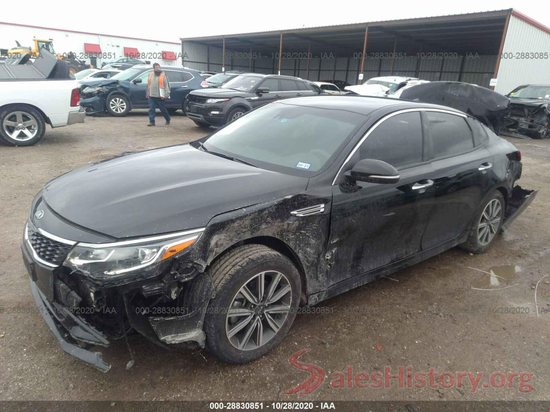 5XXGT4L34KG354995 2019 KIA OPTIMA