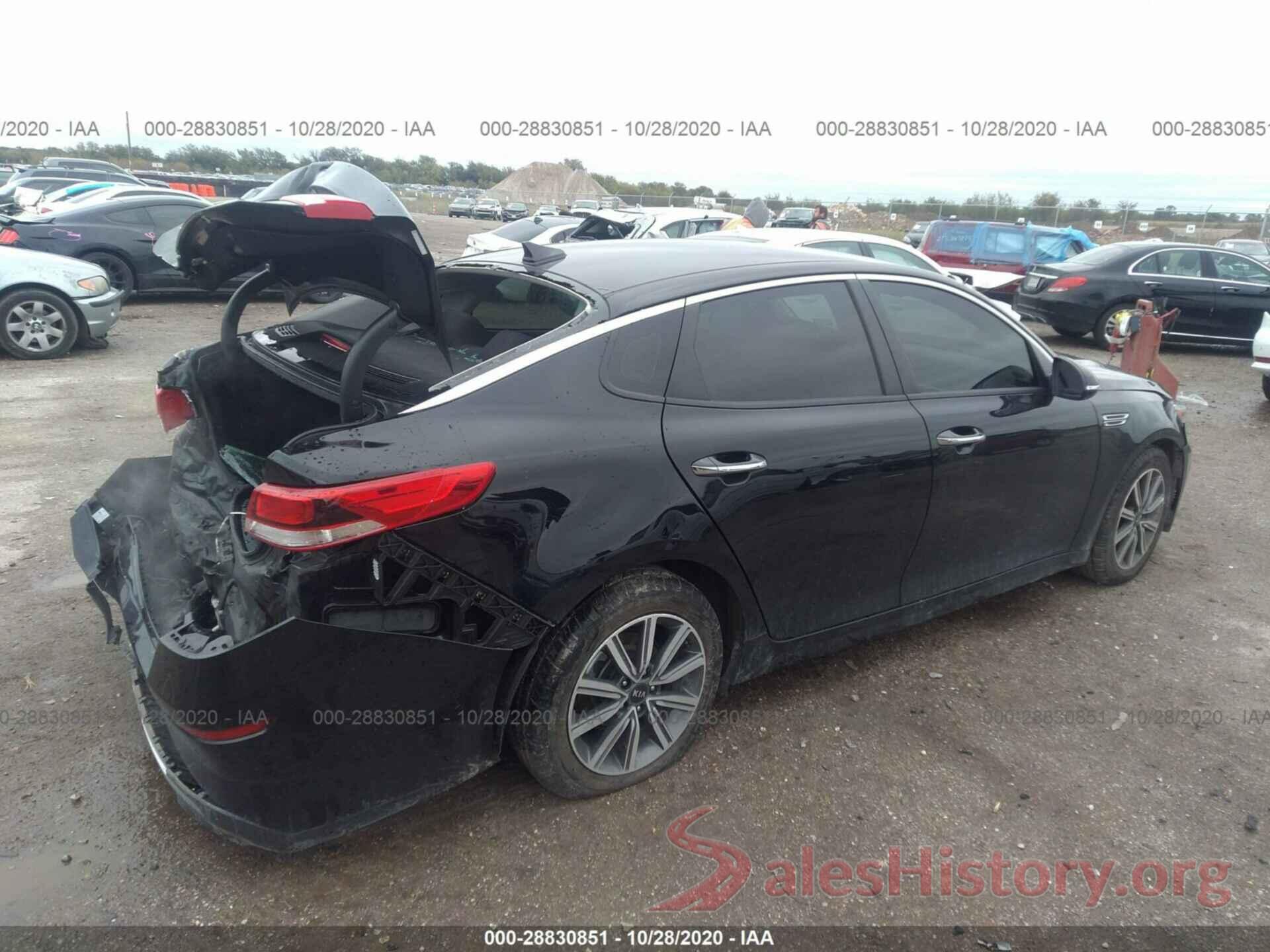 5XXGT4L34KG354995 2019 KIA OPTIMA