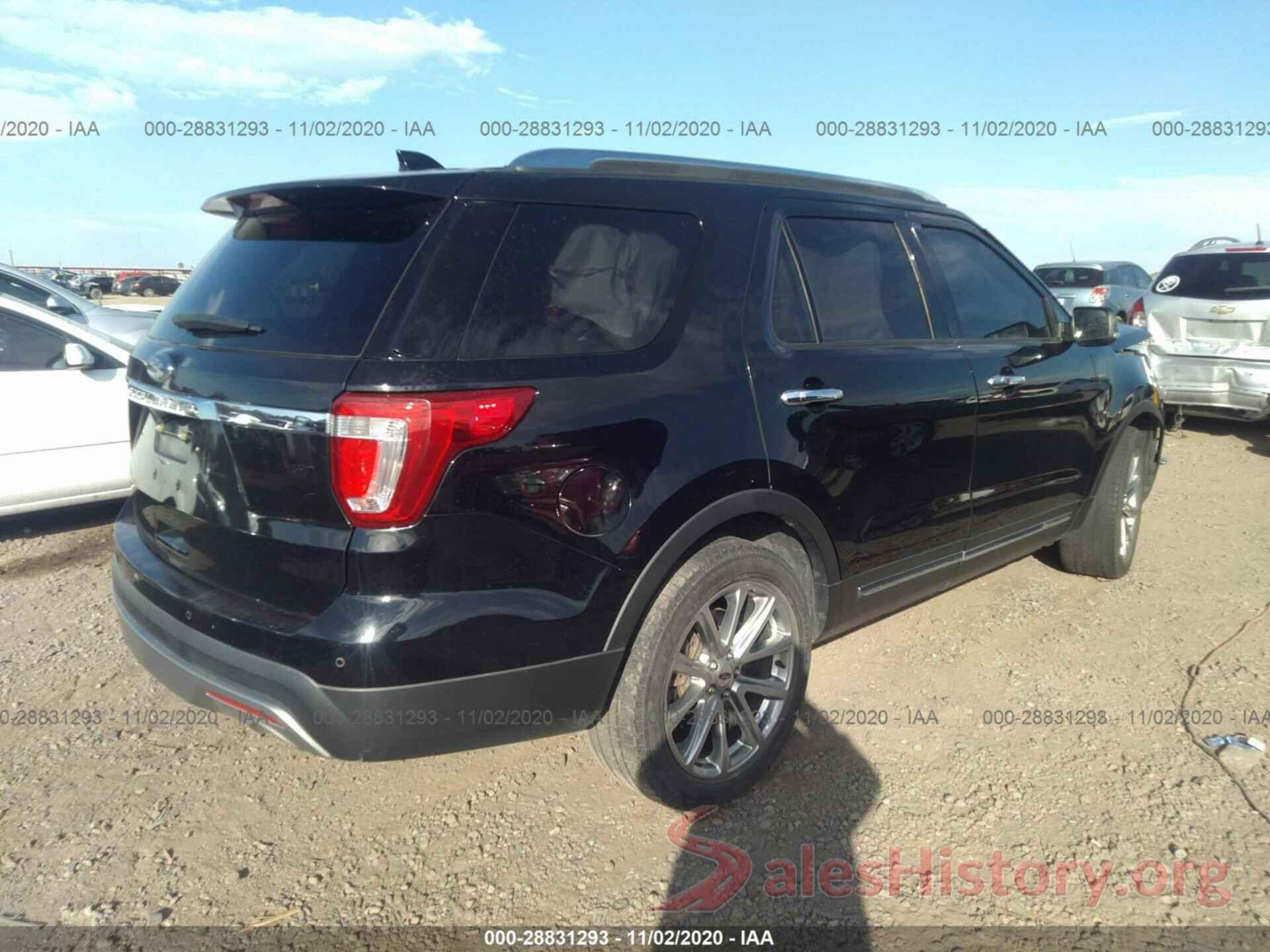 1FM5K7F87HGC92511 2017 FORD EXPLORER