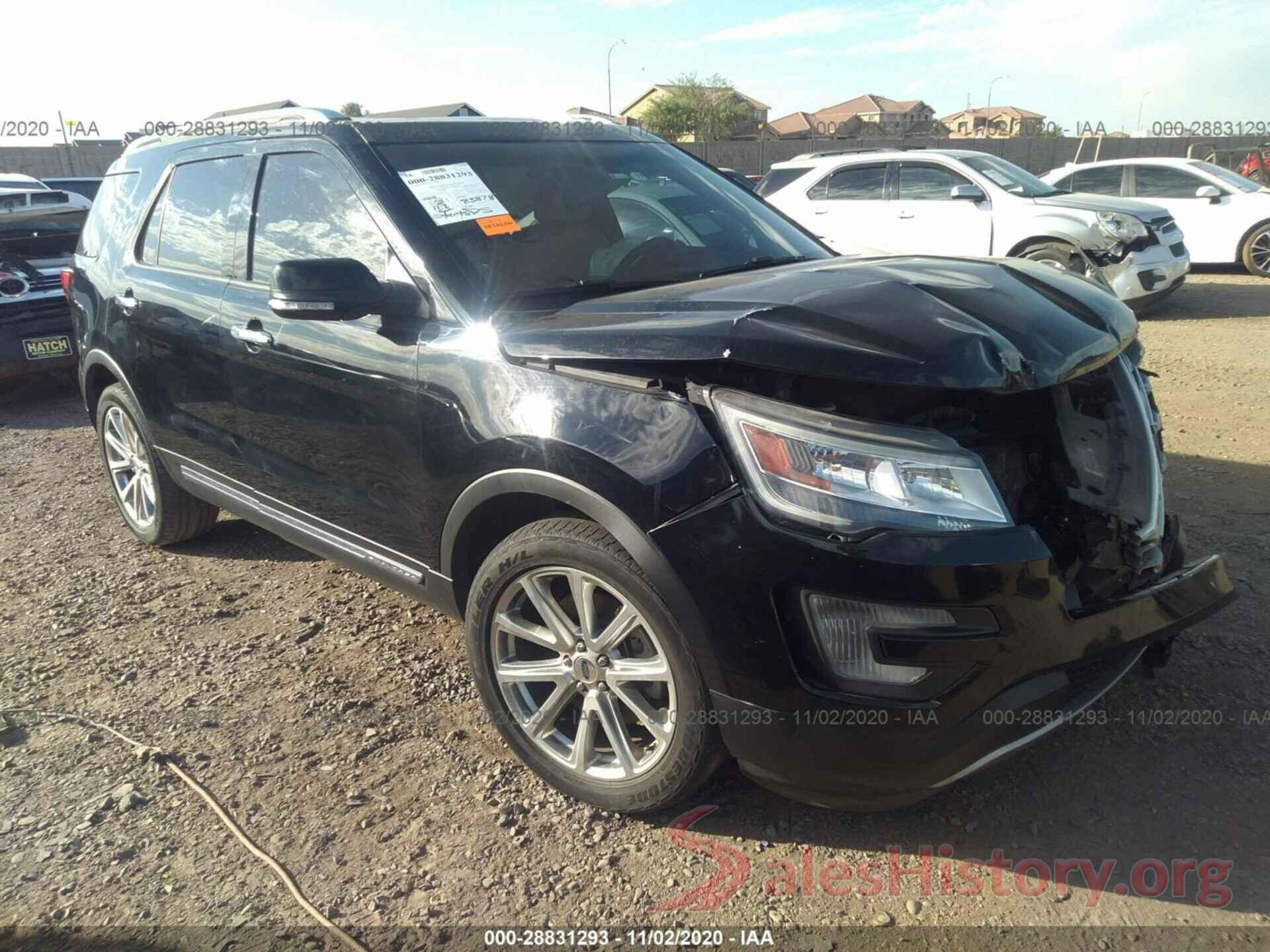 1FM5K7F87HGC92511 2017 FORD EXPLORER