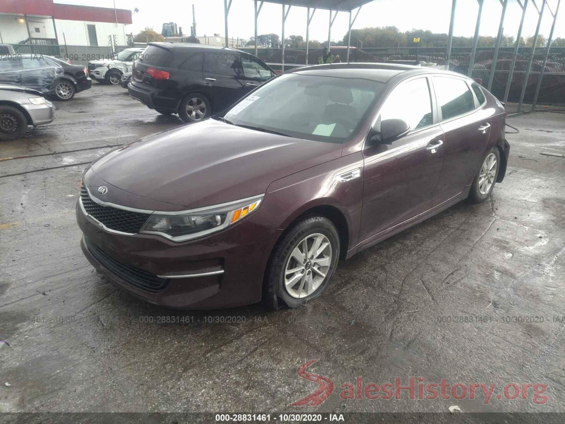 5XXGT4L37HG130581 2017 KIA OPTIMA