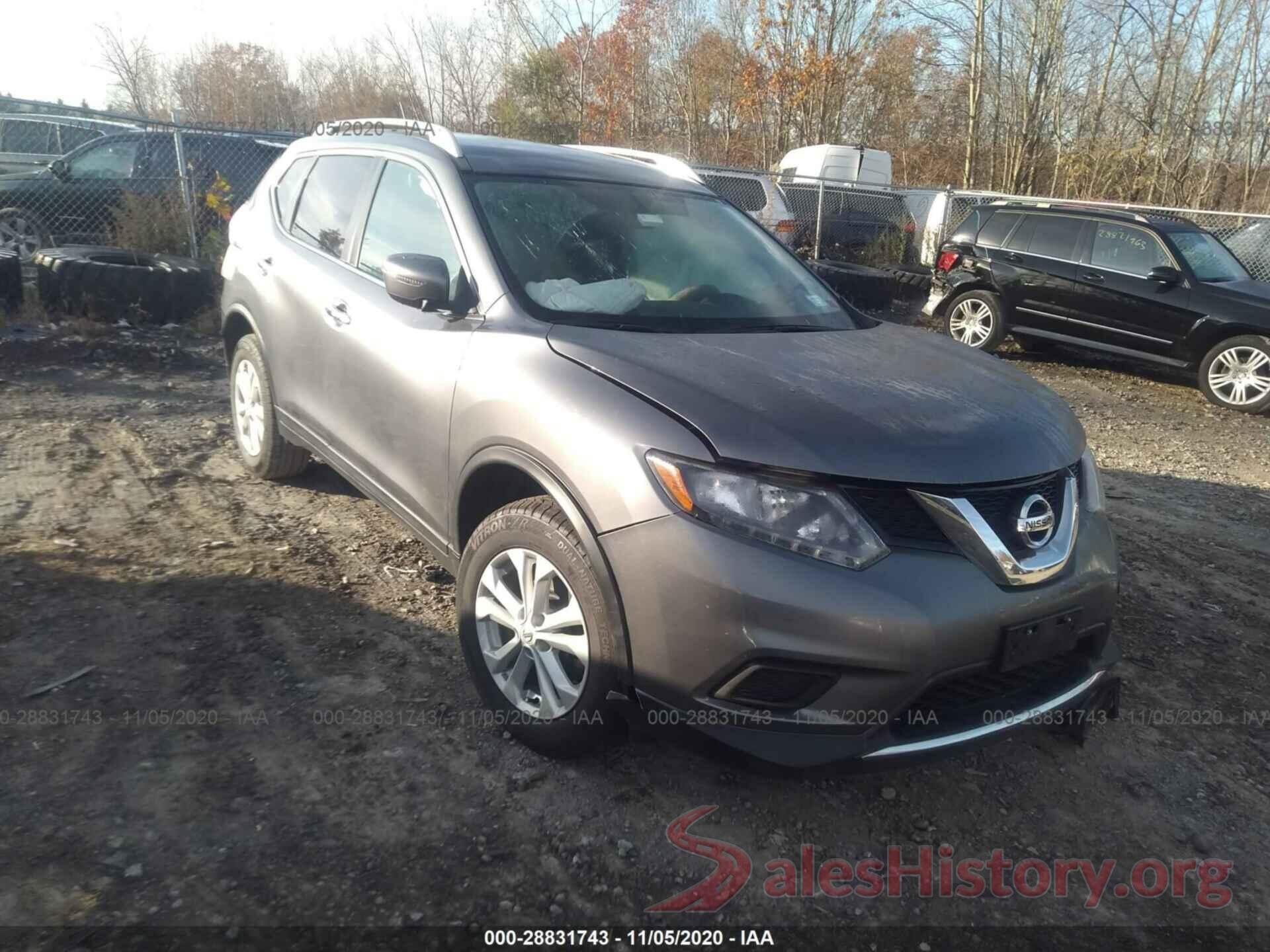 5N1AT2MM7GC913380 2016 NISSAN ROGUE