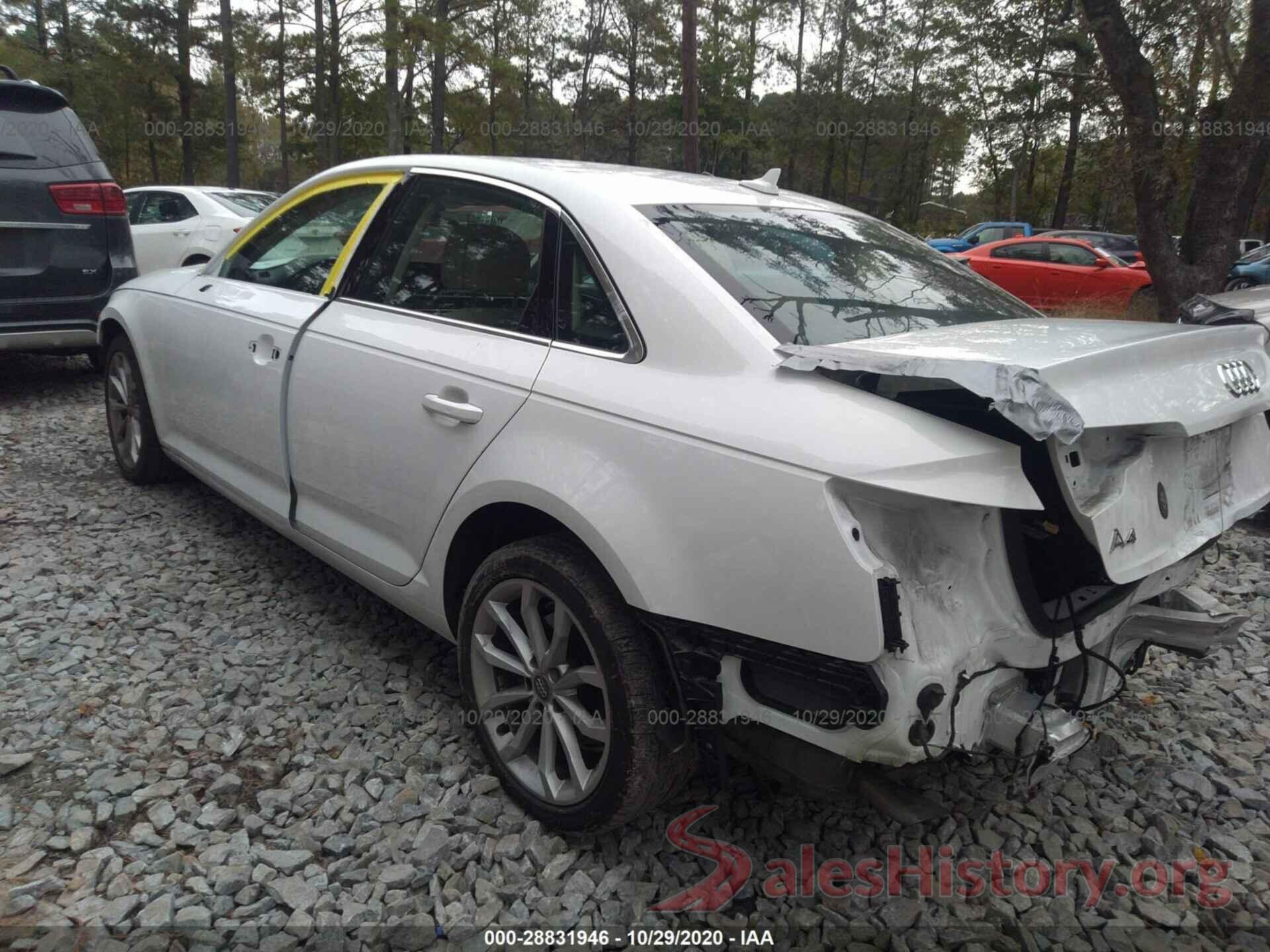 WAUGMAF45KN002154 2019 AUDI A4