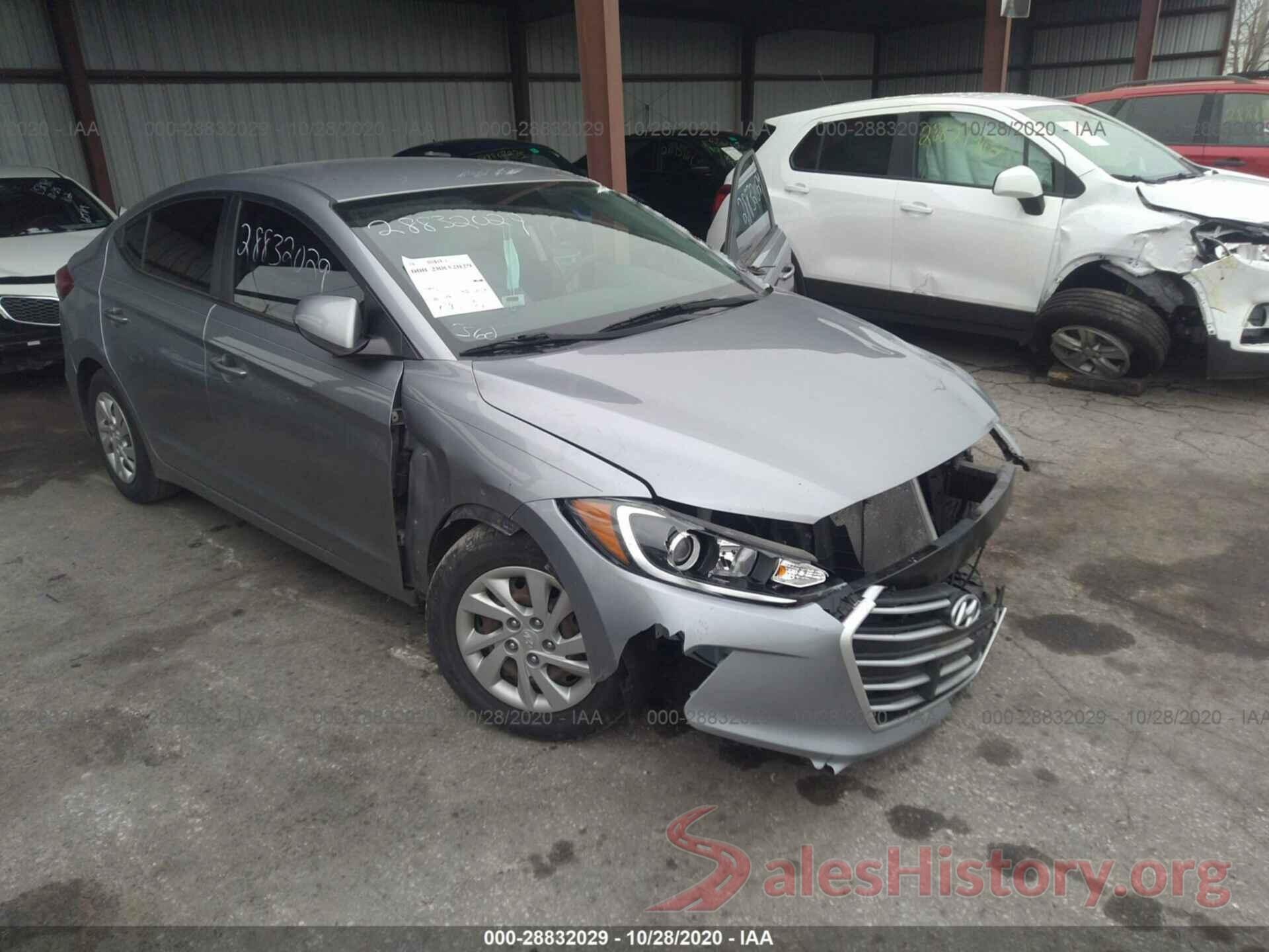 5NPD74LF0HH125065 2017 HYUNDAI ELANTRA