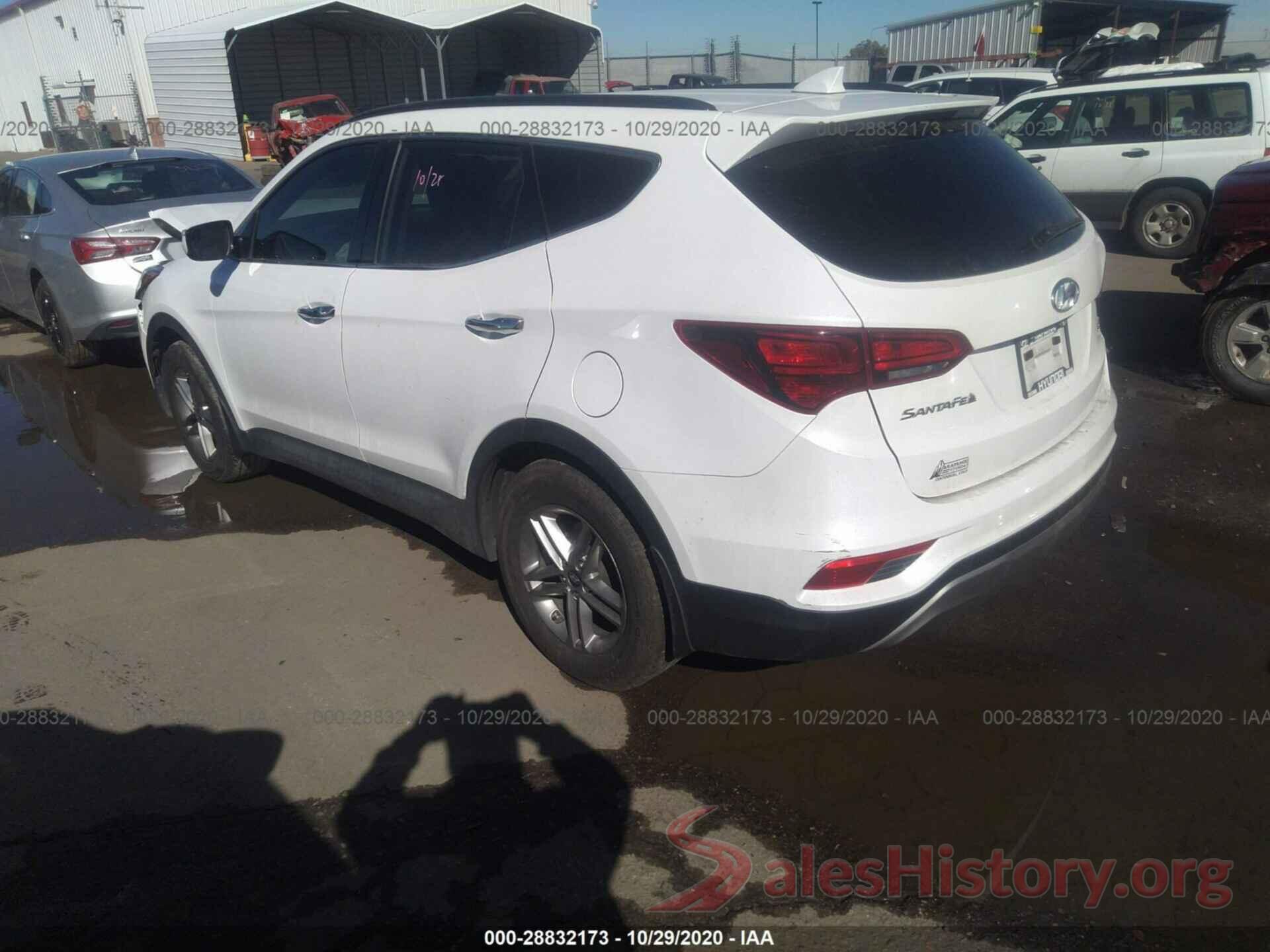 5NMZUDLB9JH056519 2018 HYUNDAI SANTA FE SPORT