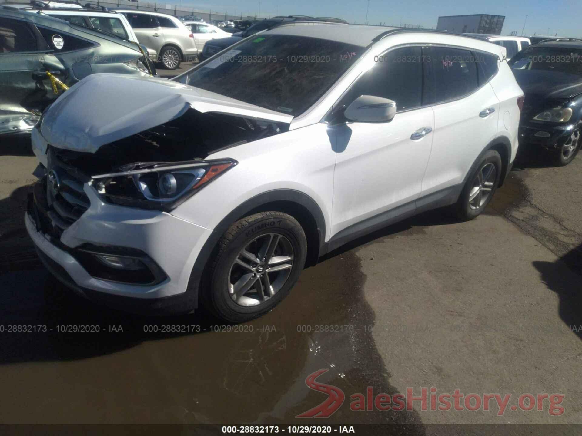 5NMZUDLB9JH056519 2018 HYUNDAI SANTA FE SPORT