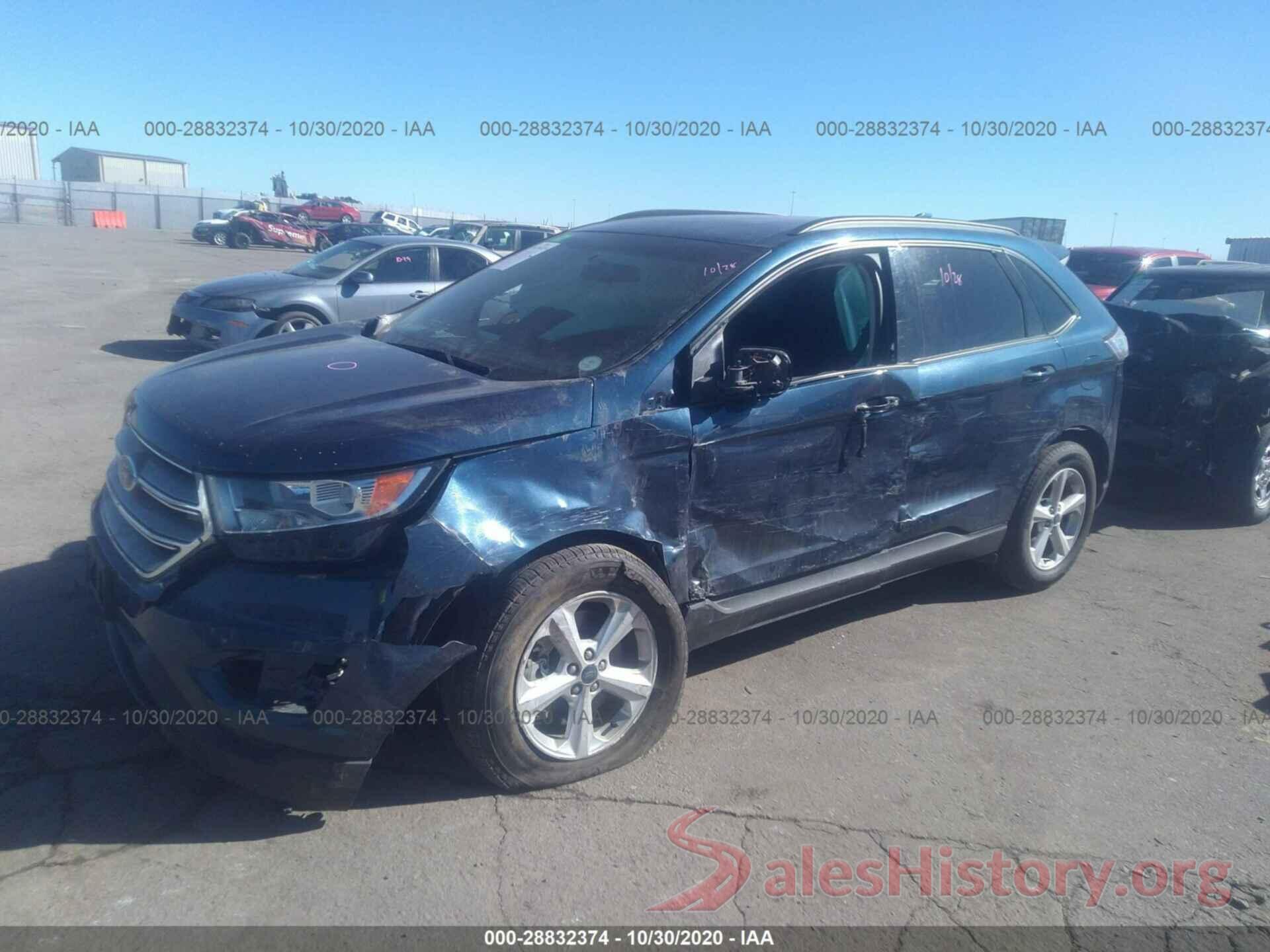 2FMPK4G99HBC44580 2017 FORD EDGE