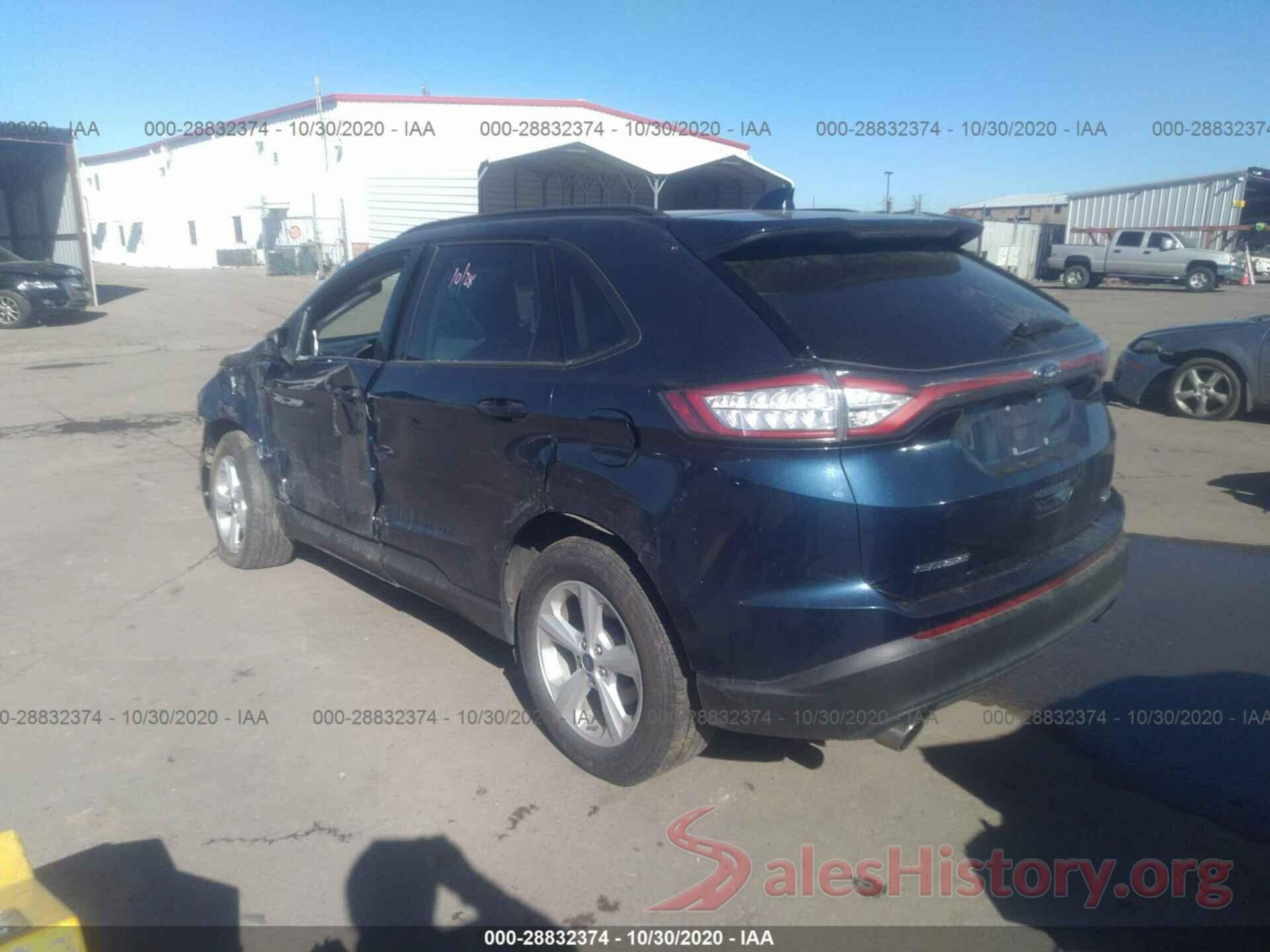 2FMPK4G99HBC44580 2017 FORD EDGE