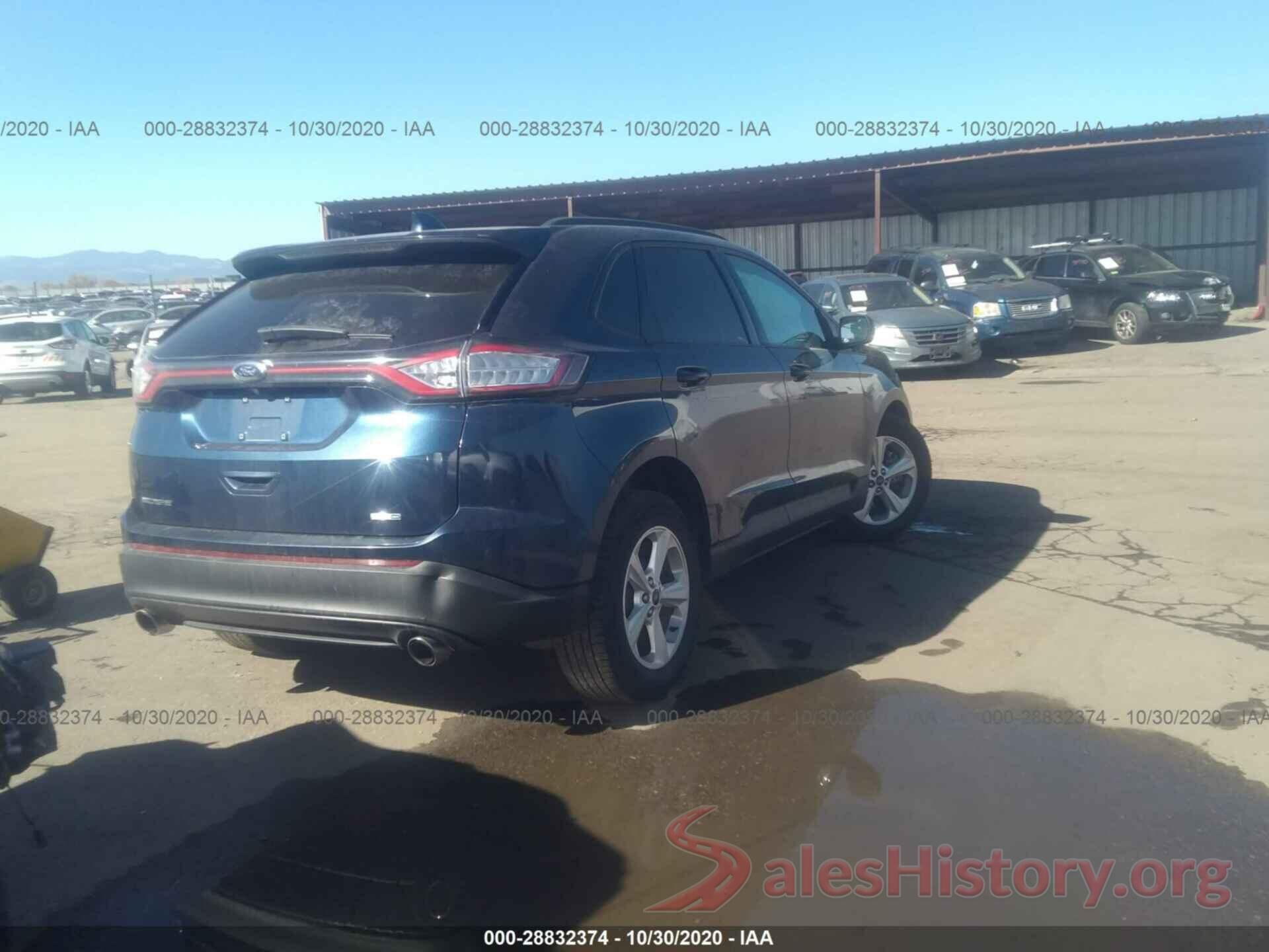 2FMPK4G99HBC44580 2017 FORD EDGE