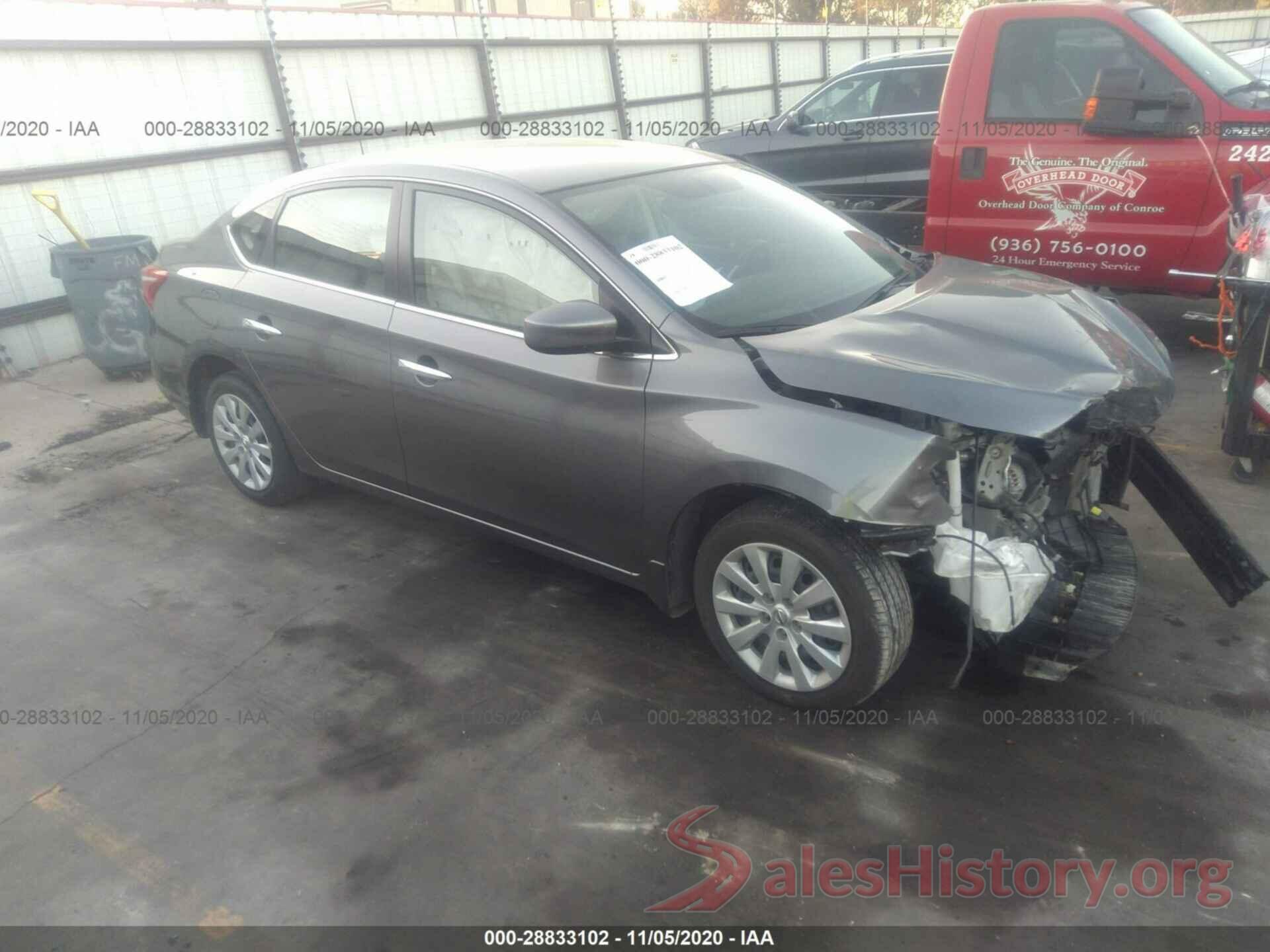 3N1AB7AP8KY451157 2019 NISSAN SENTRA