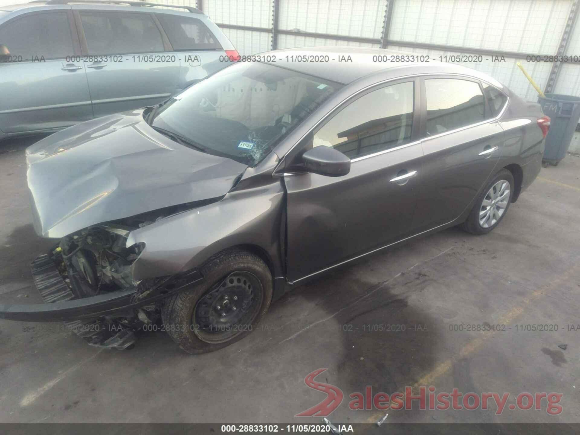 3N1AB7AP8KY451157 2019 NISSAN SENTRA