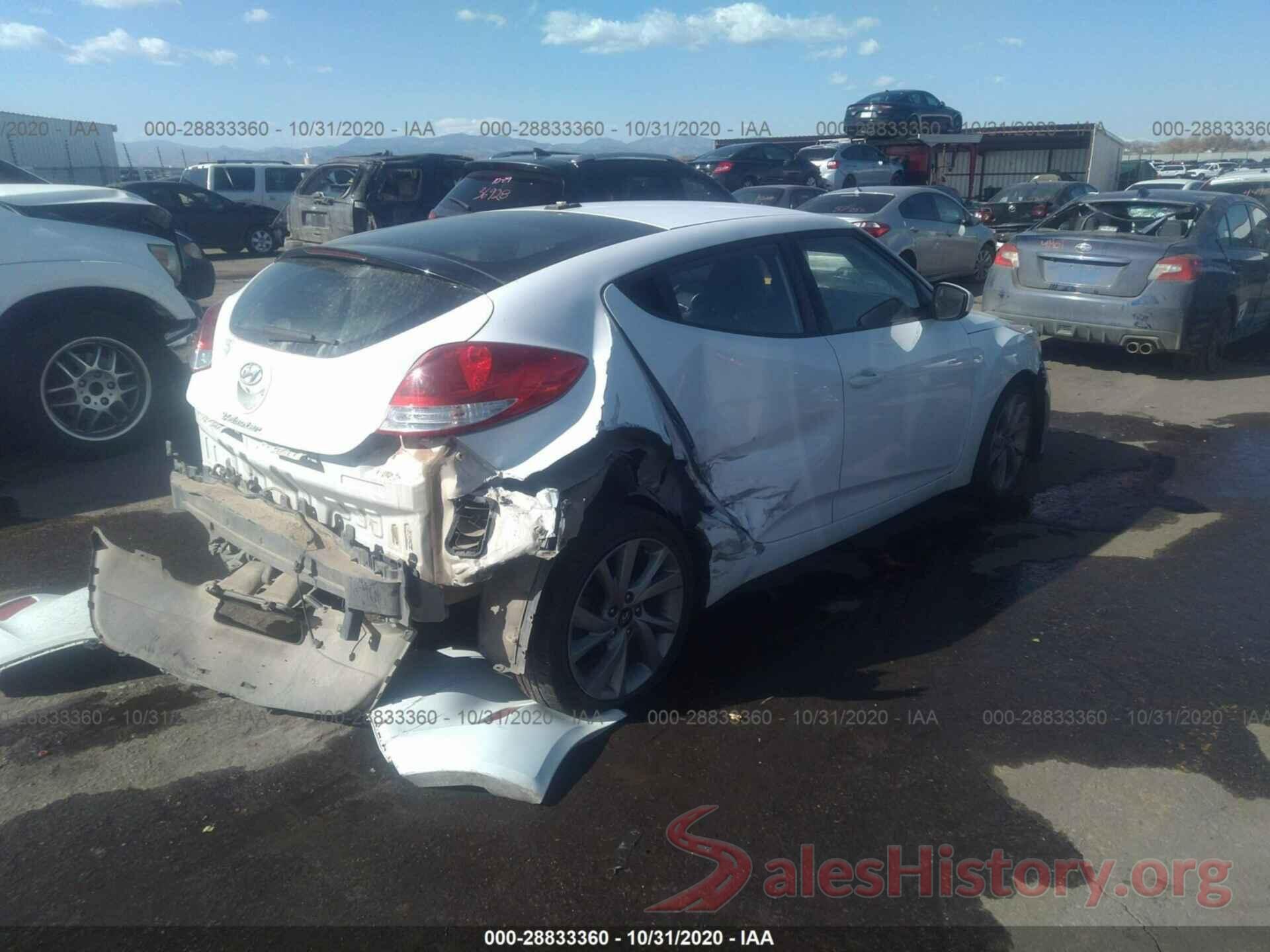 KMHTC6AD1GU295763 2016 HYUNDAI VELOSTER