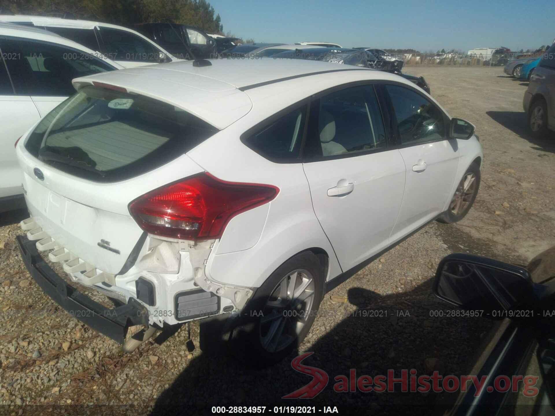 1FADP3K23GL313491 2016 FORD FOCUS