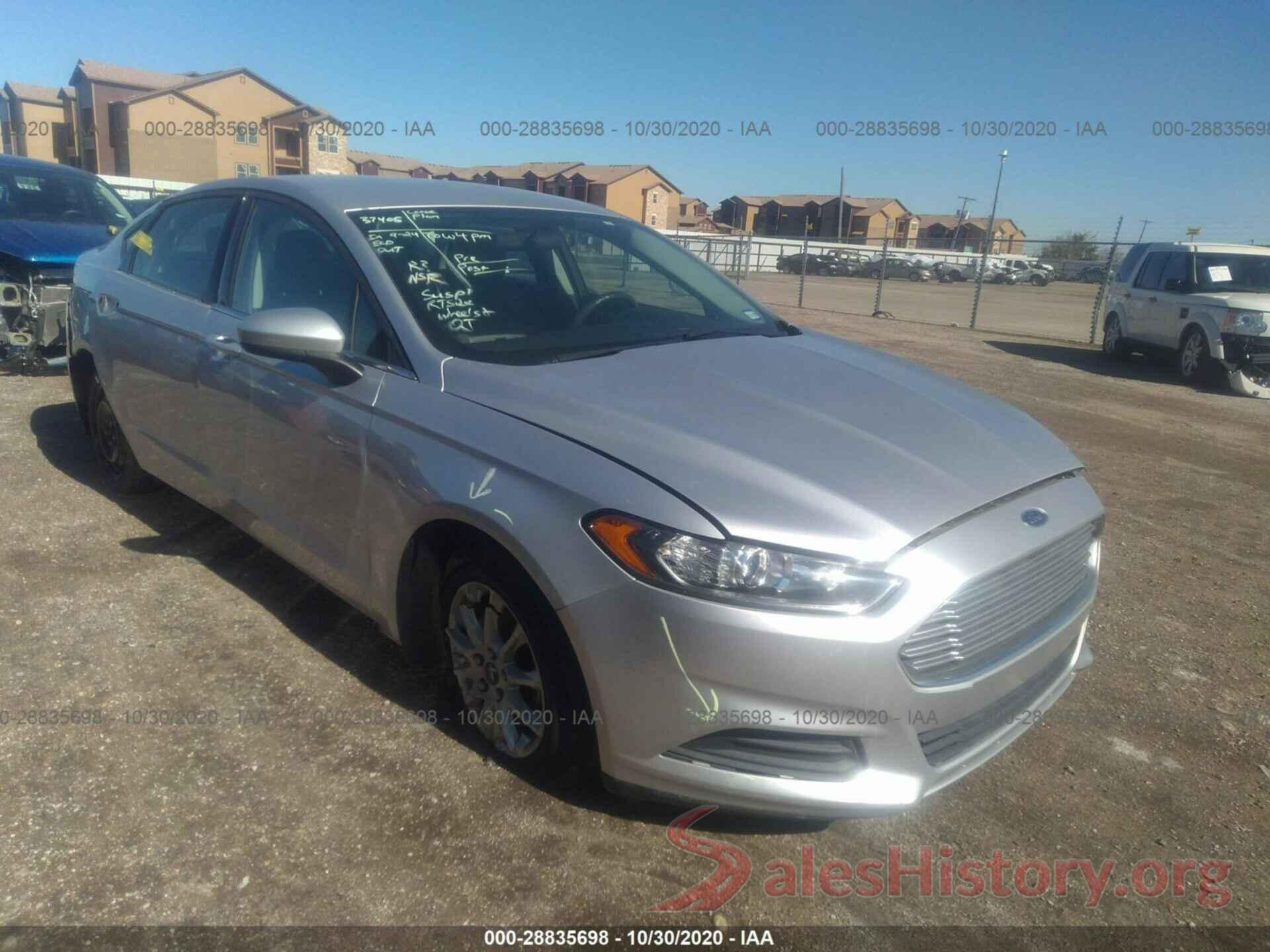 3FA6P0G71GR332425 2016 FORD FUSION