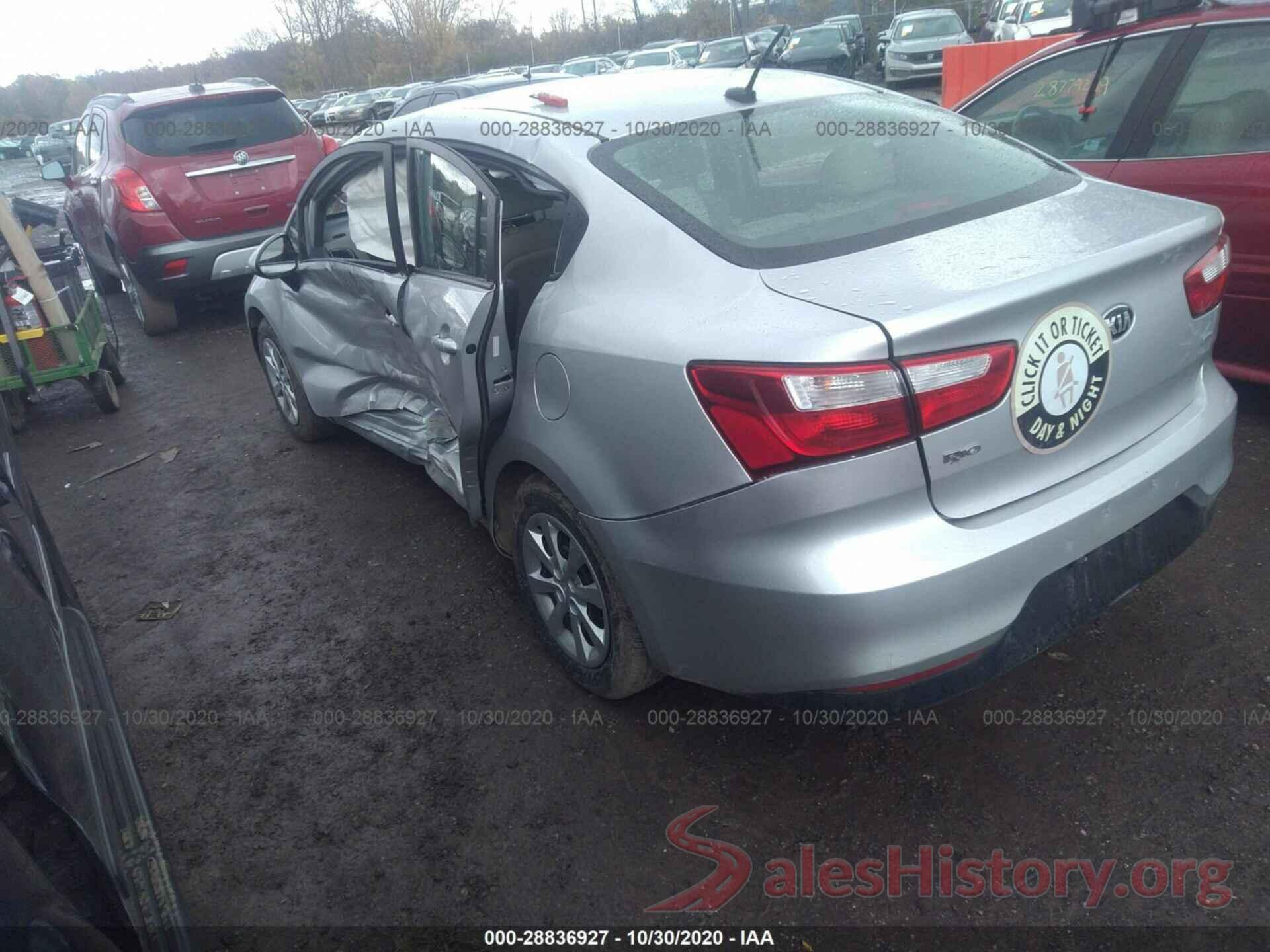 KNADM4A31G6584001 2016 KIA RIO