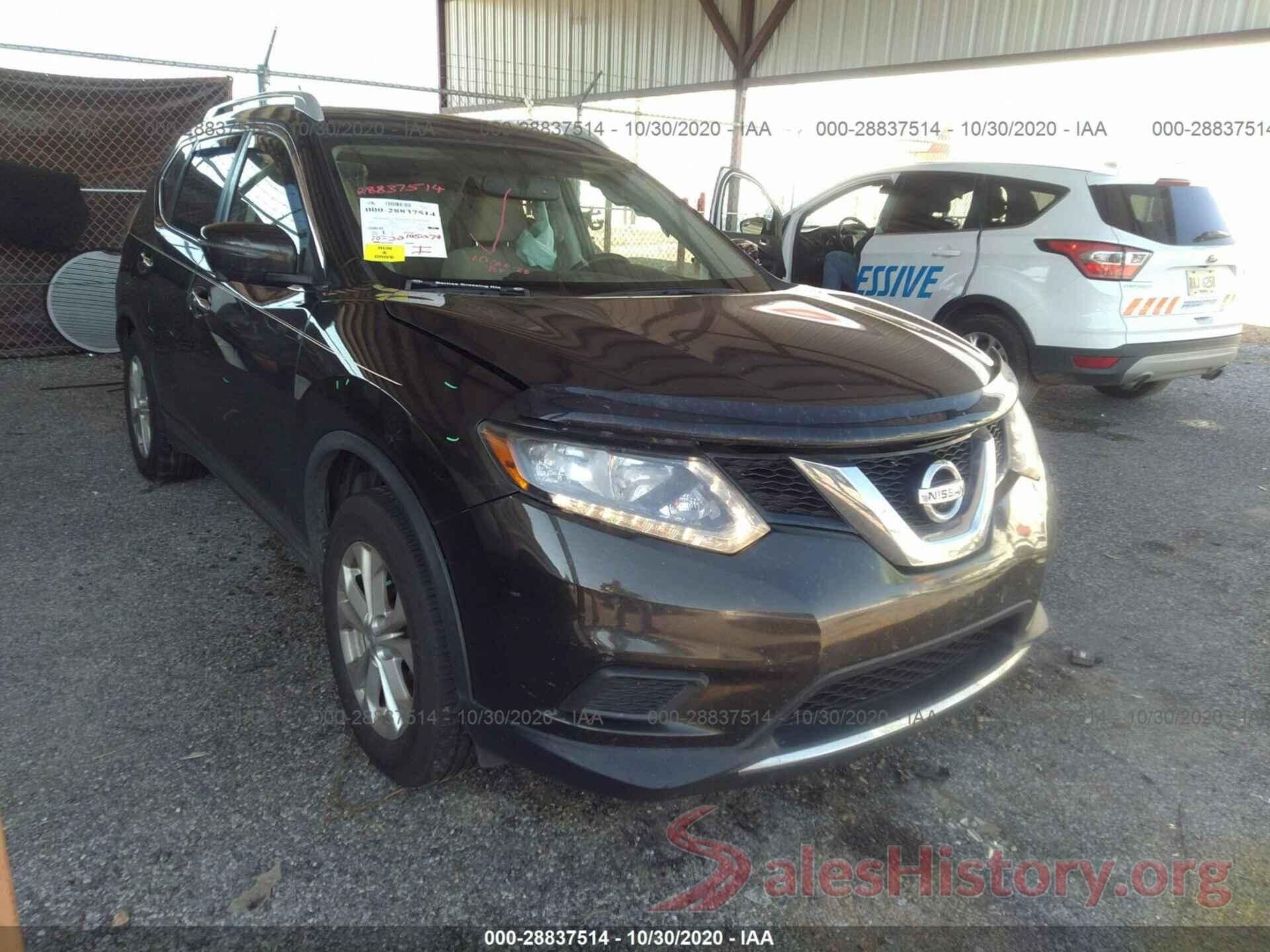 5N1AT2MT4GC853534 2016 NISSAN ROGUE