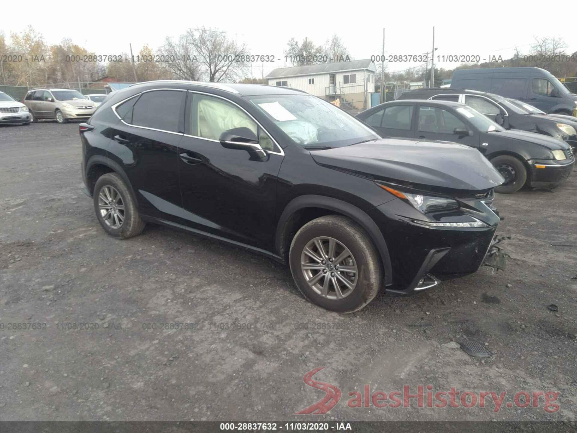 JTJAARBZ1L2158290 2020 LEXUS NX