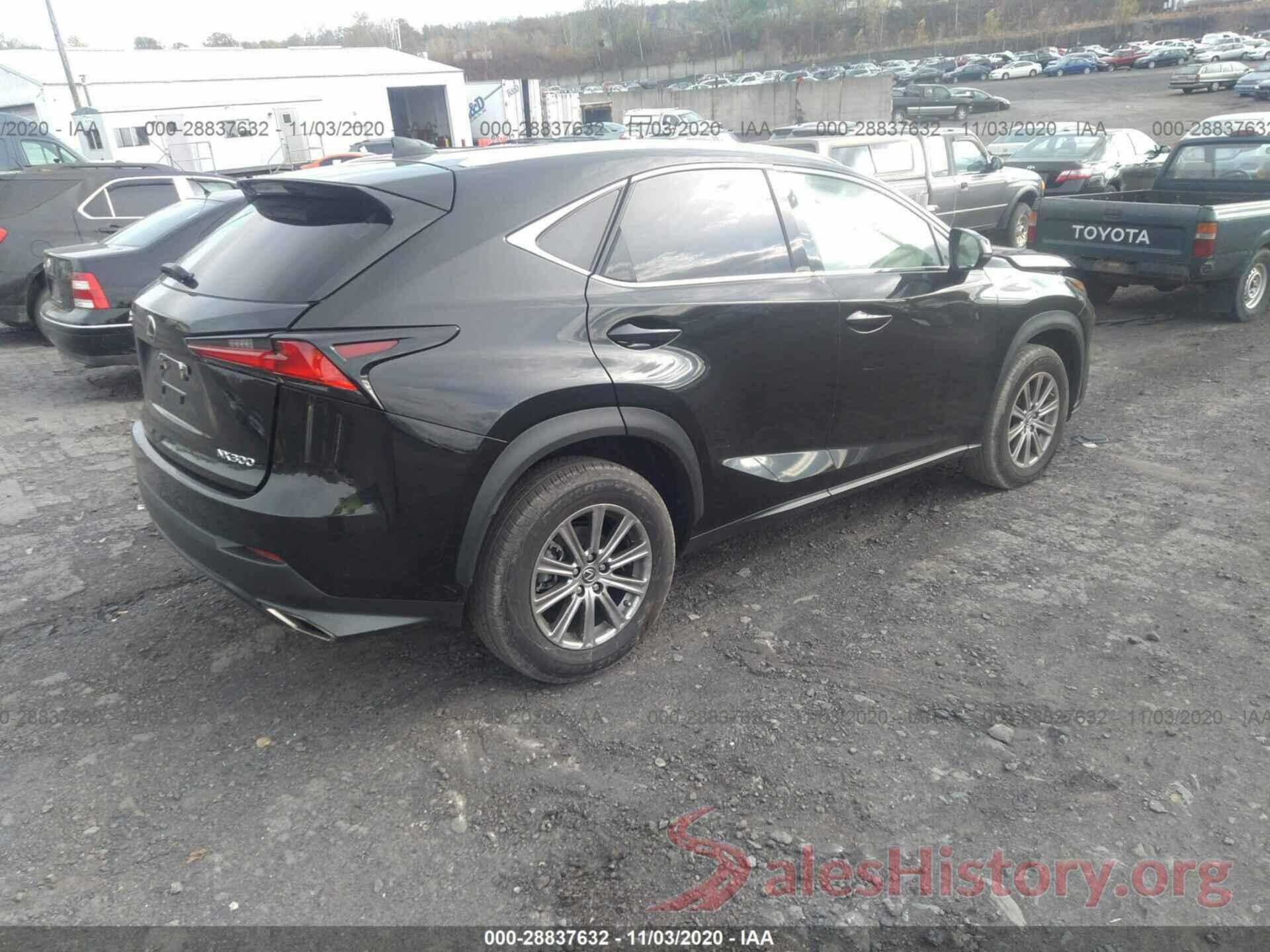 JTJAARBZ1L2158290 2020 LEXUS NX